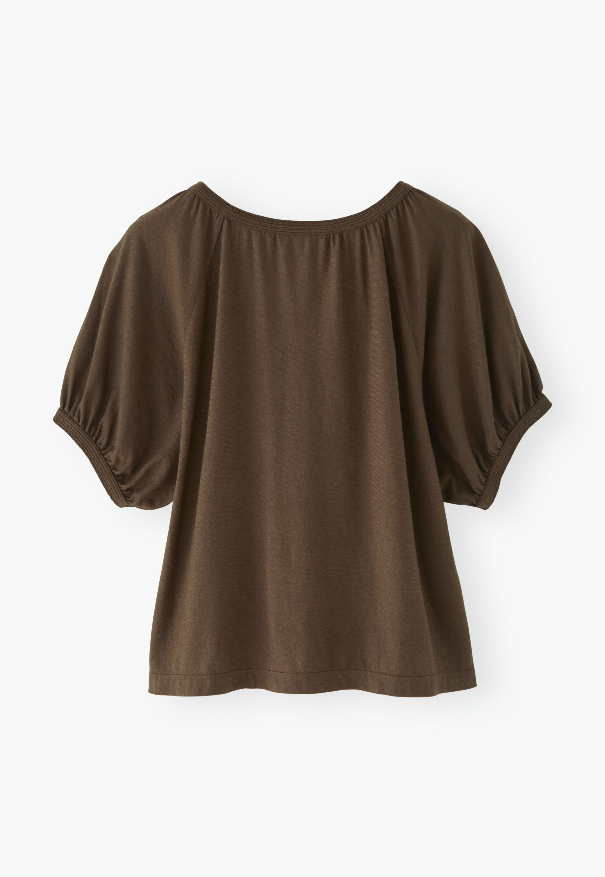 Button-through top