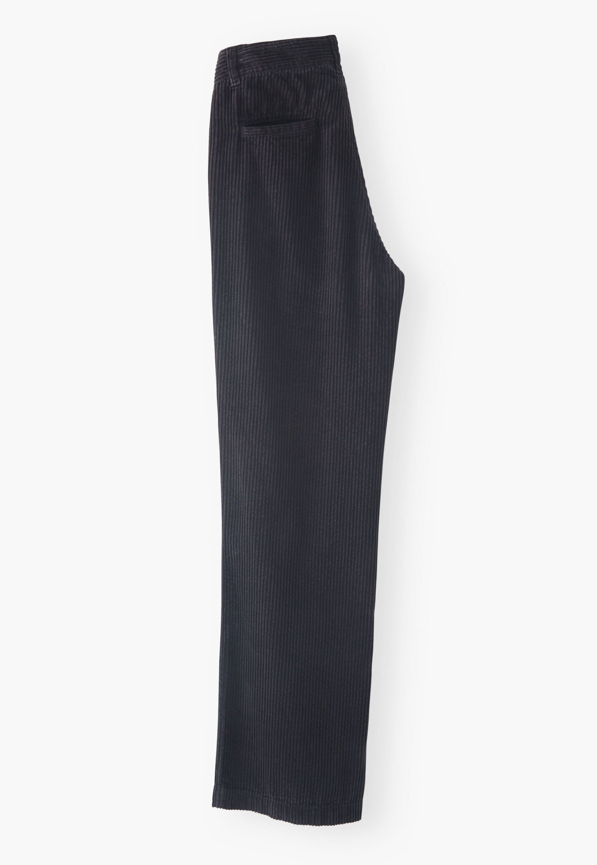 Straight-leg cord trousers
