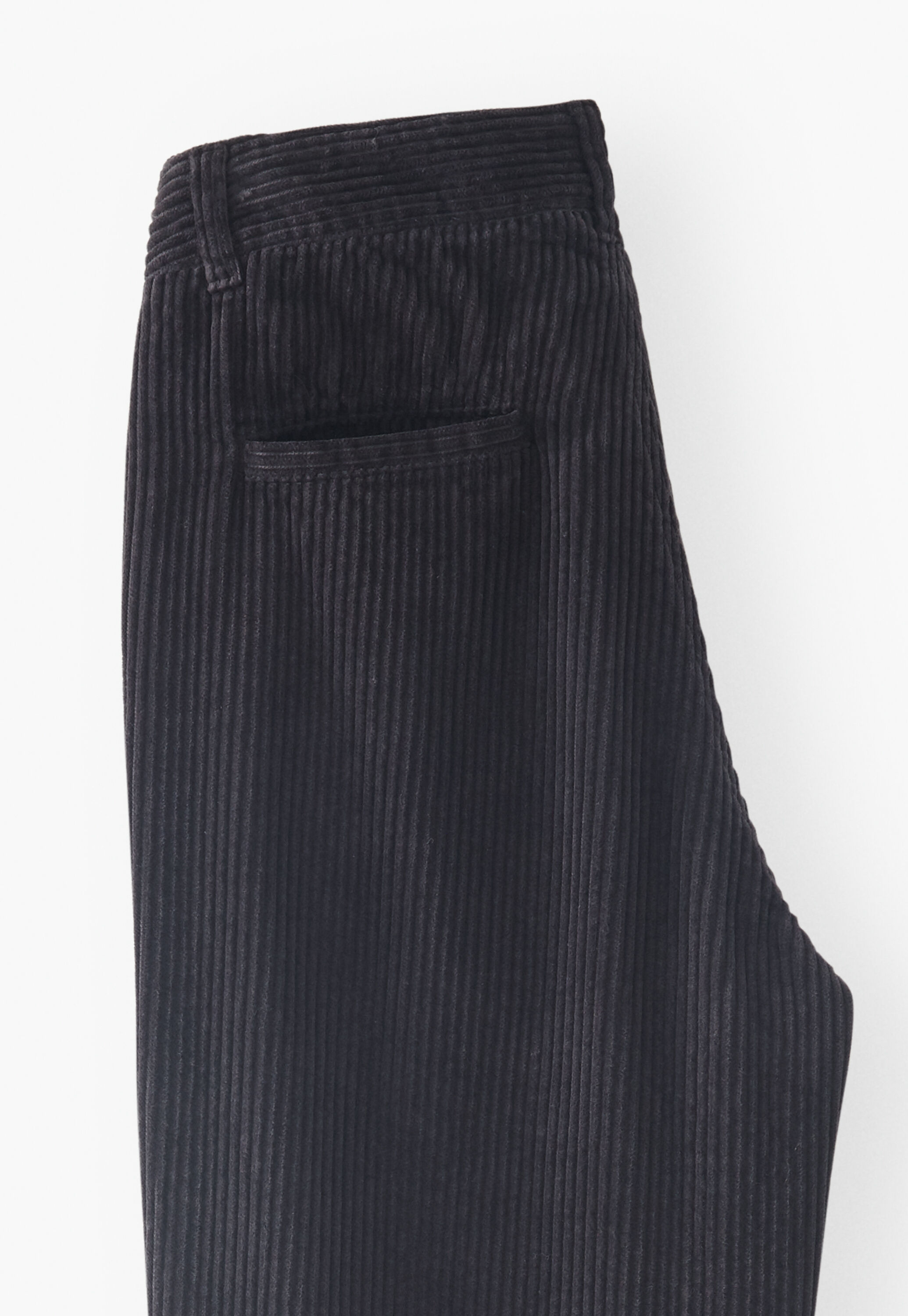 Straight-leg cord trousers