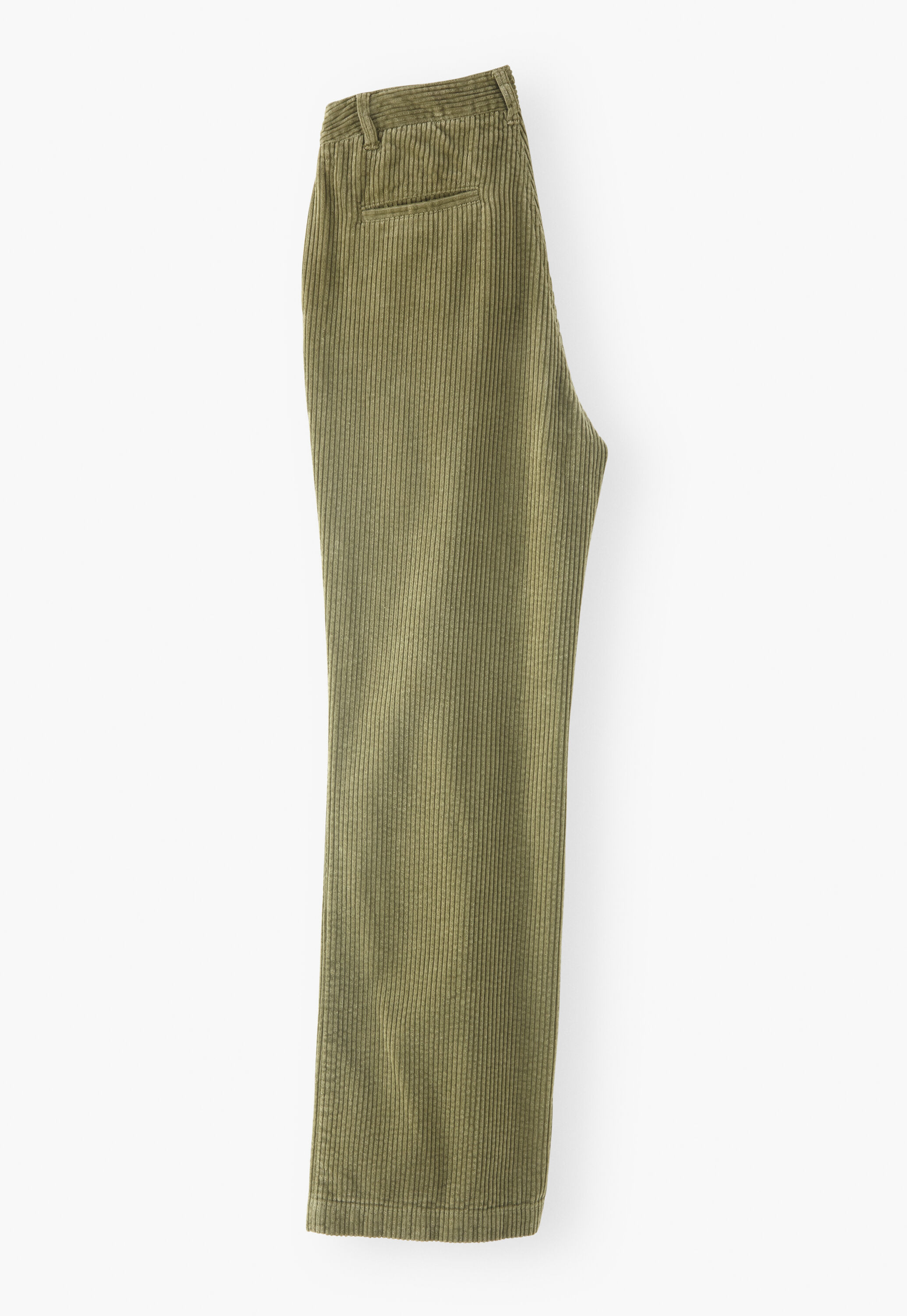 Straight-leg cord trousers