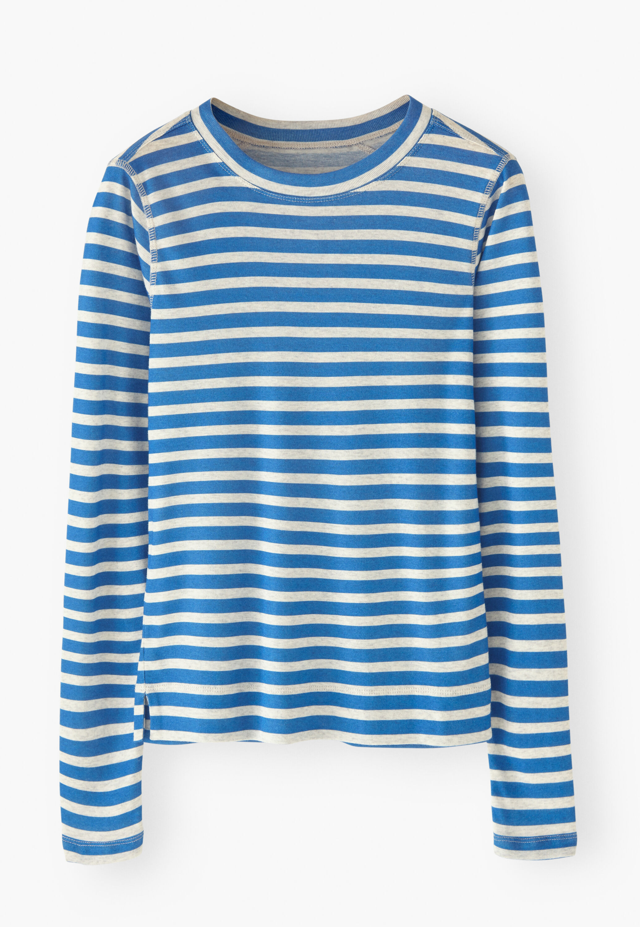 Printed striped top