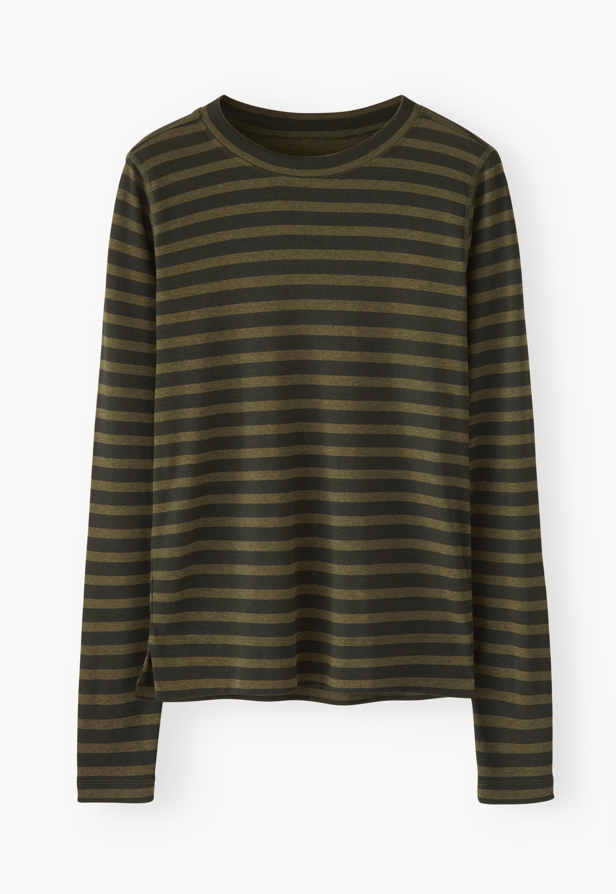 Printed striped top