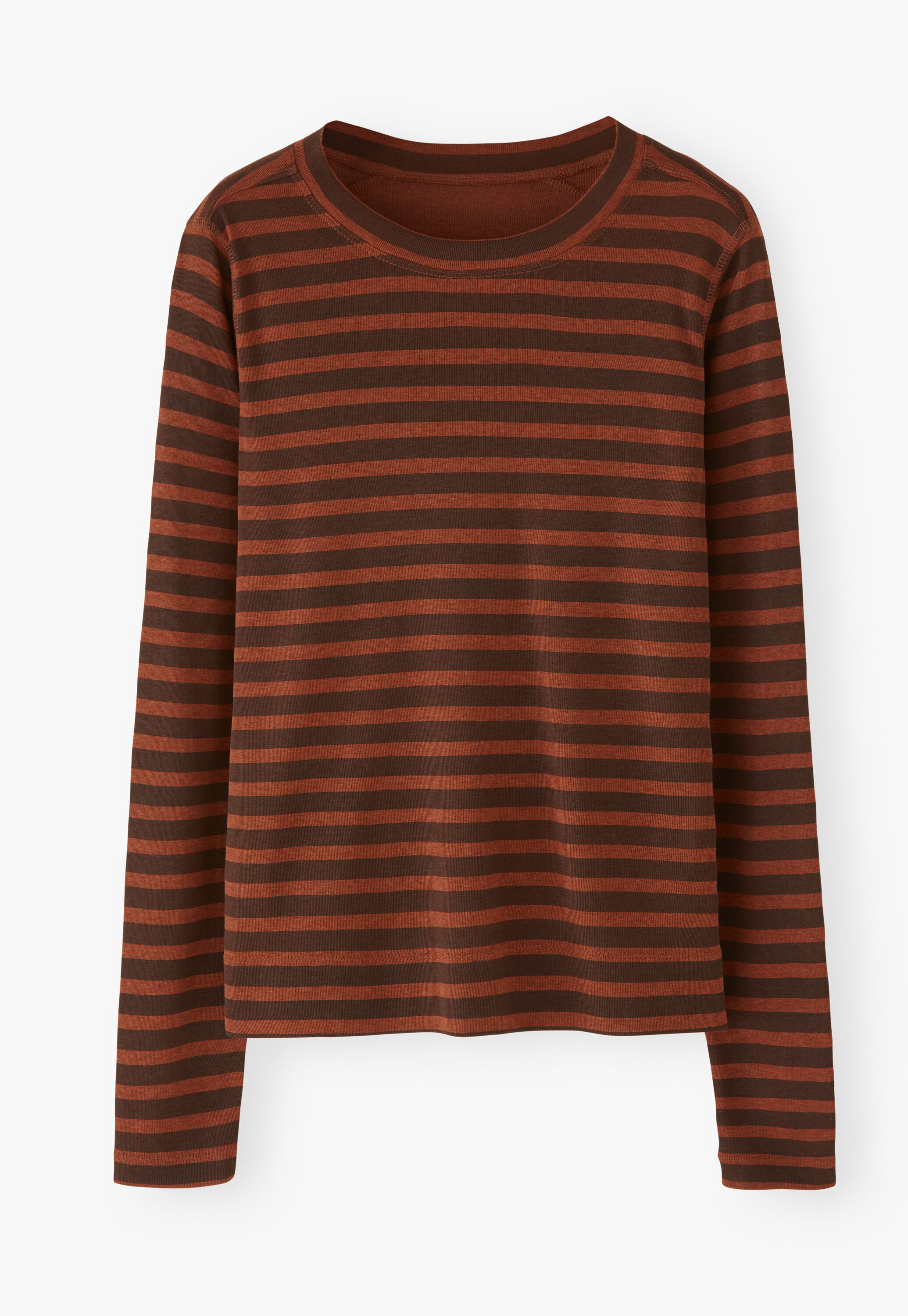 Printed striped top