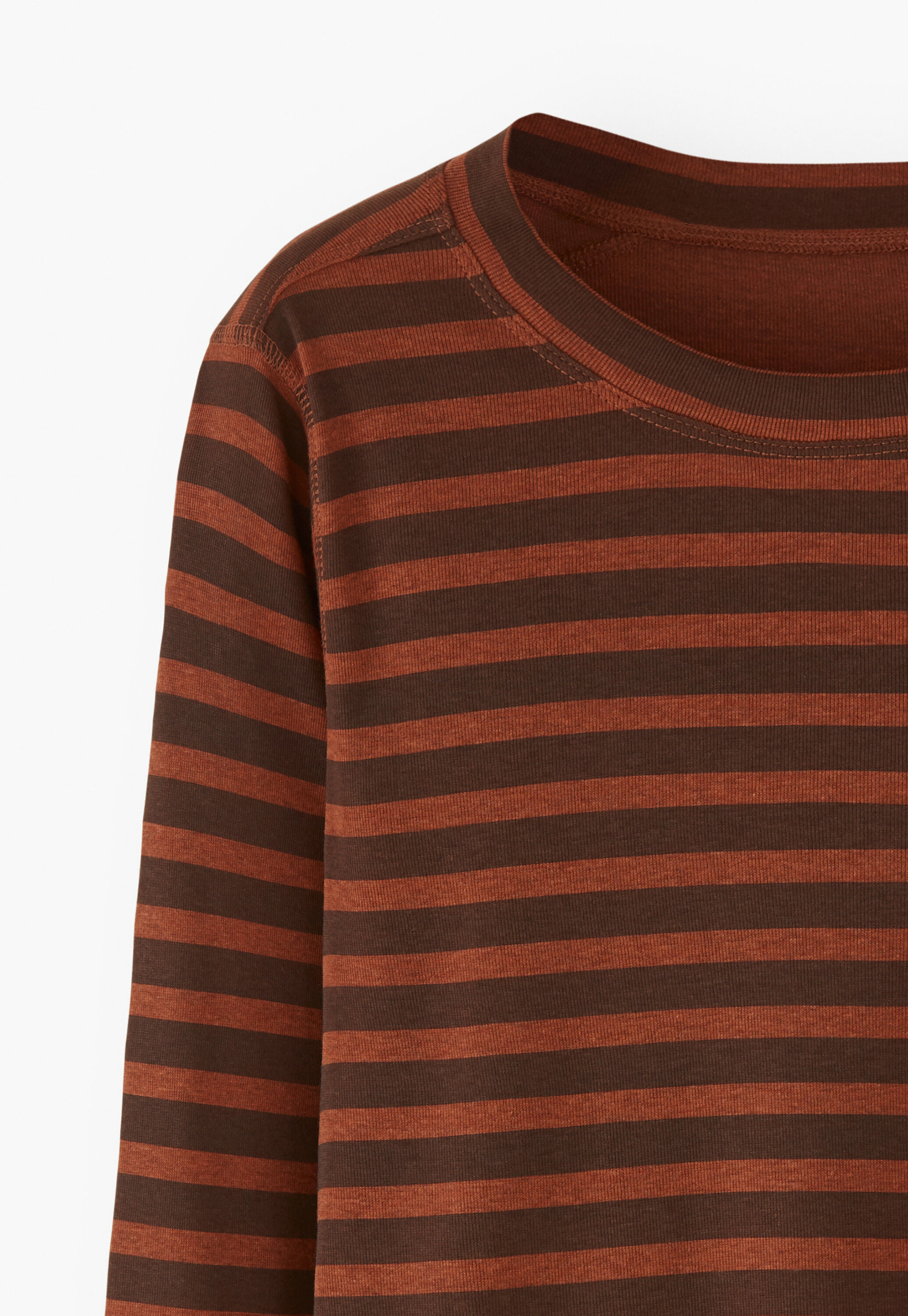 Printed striped top
