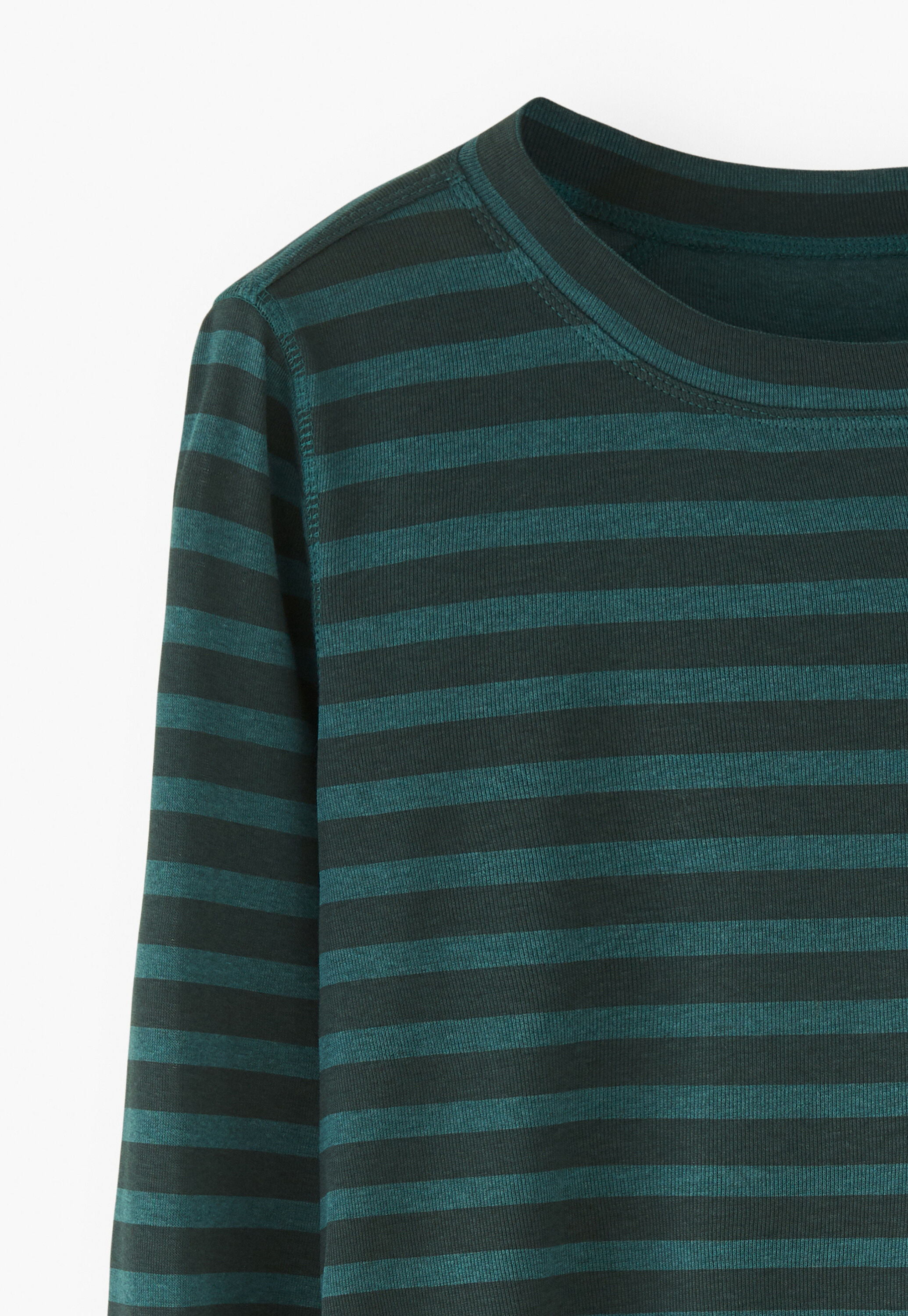 Printed striped top