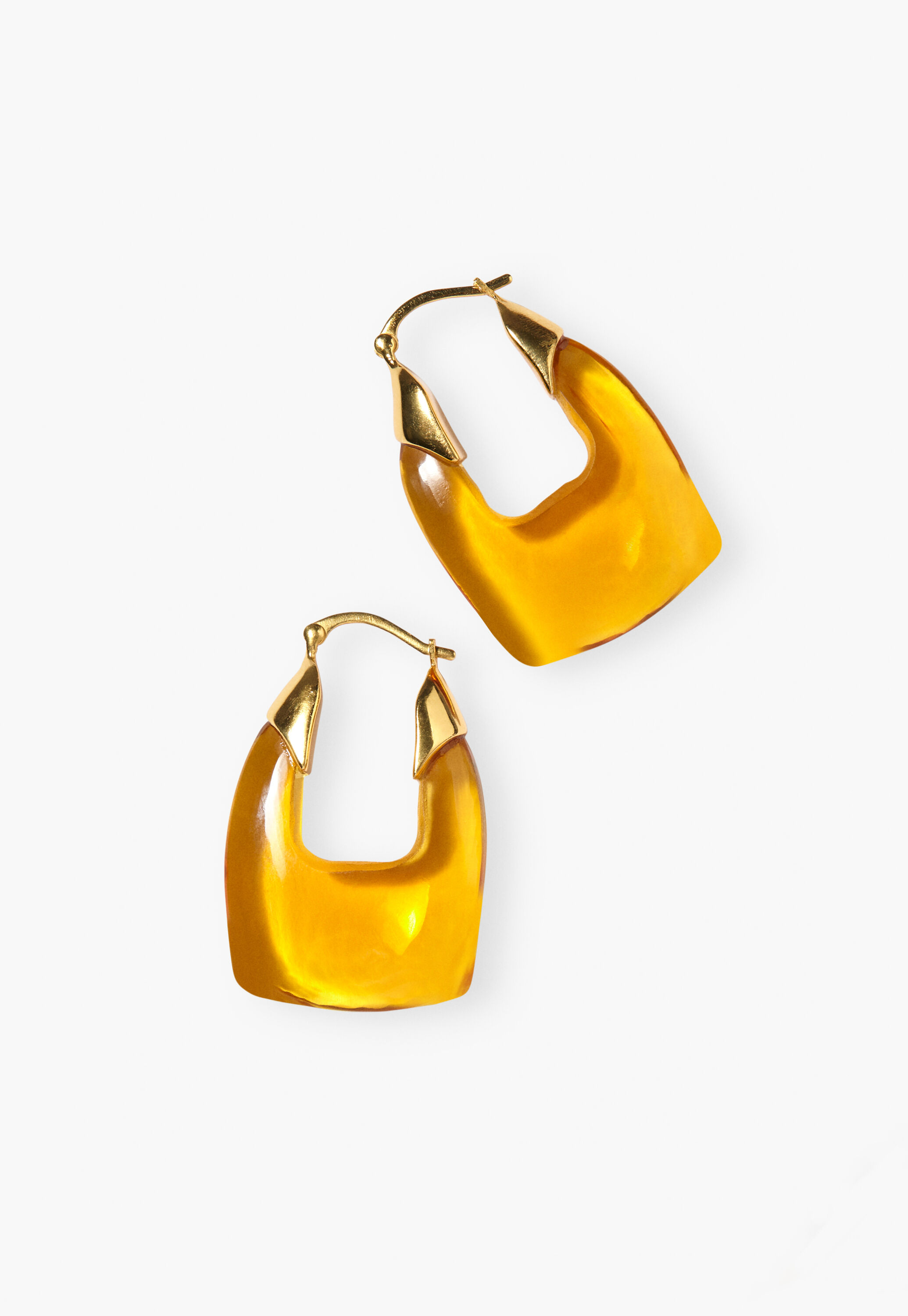 Glass earrings