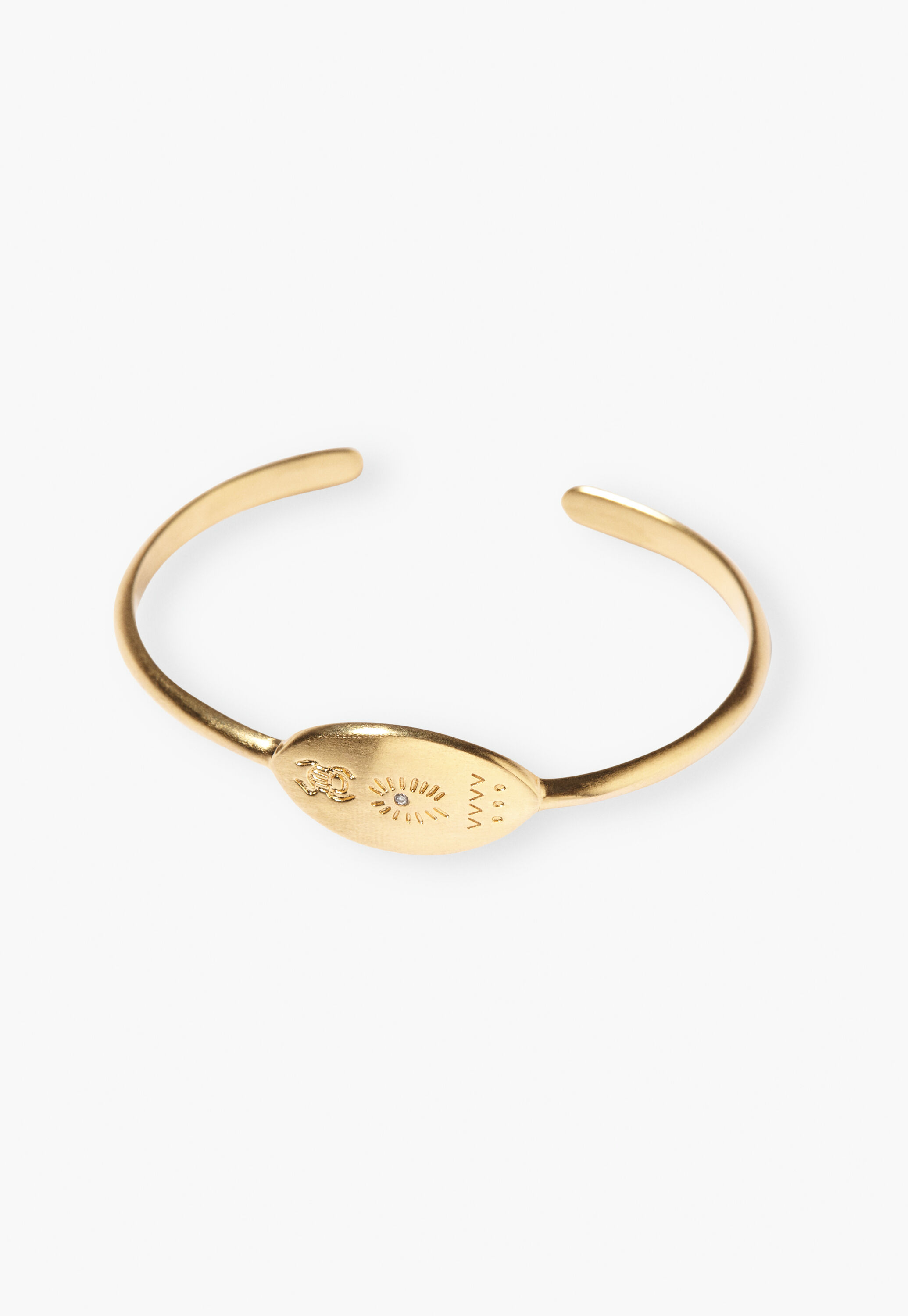 Gold bangle