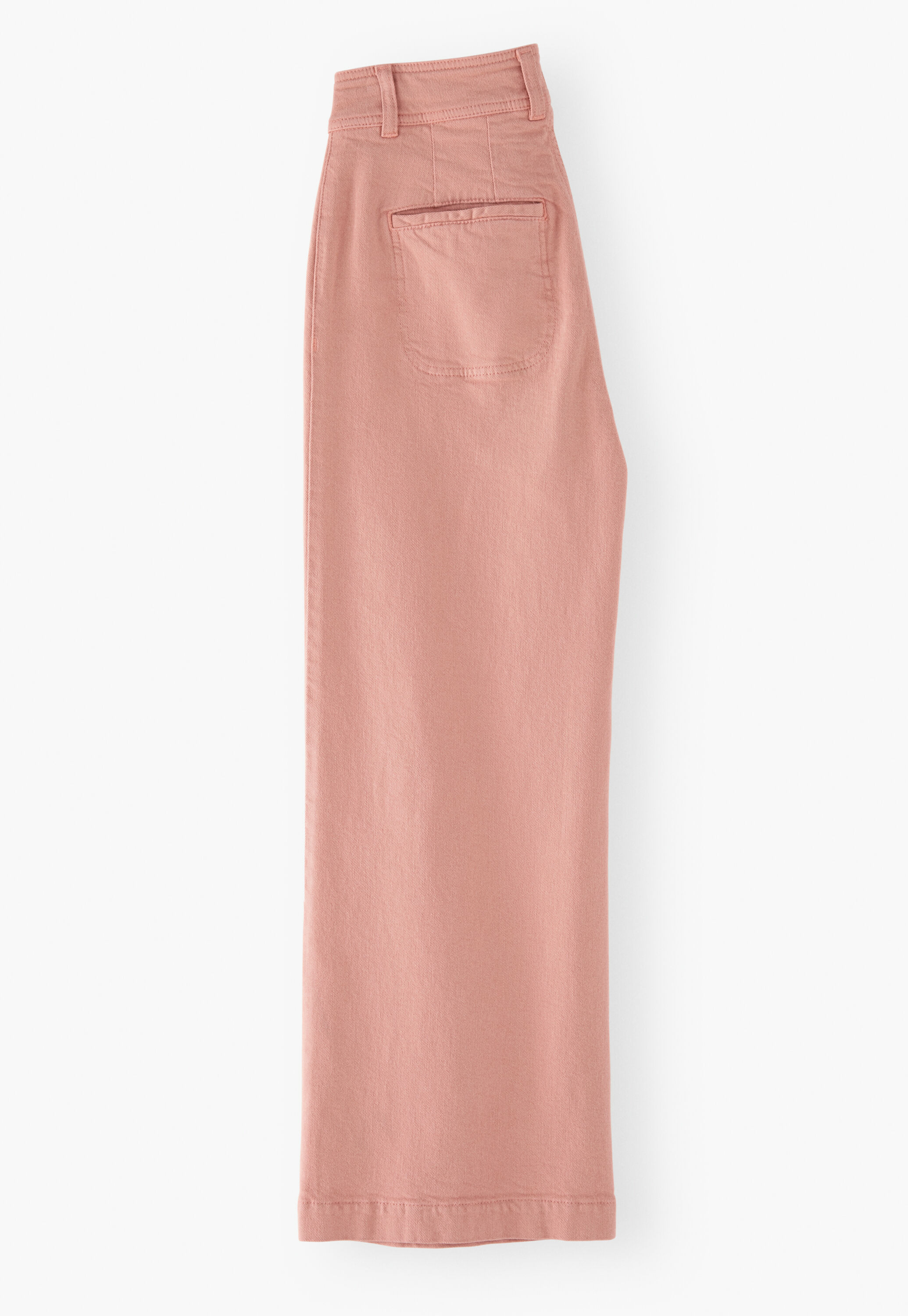 Cropped wide-leg trousers