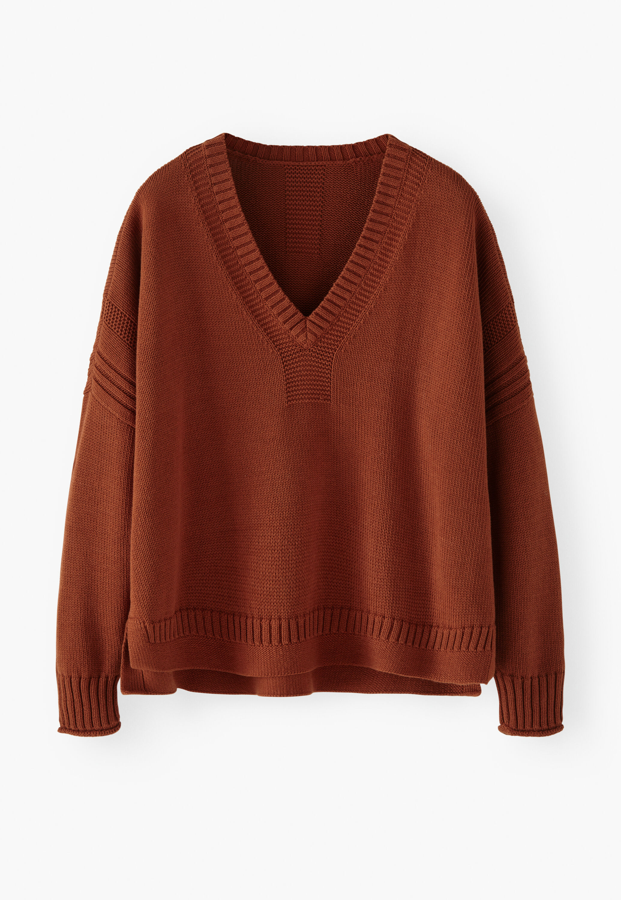 V-neck sweater