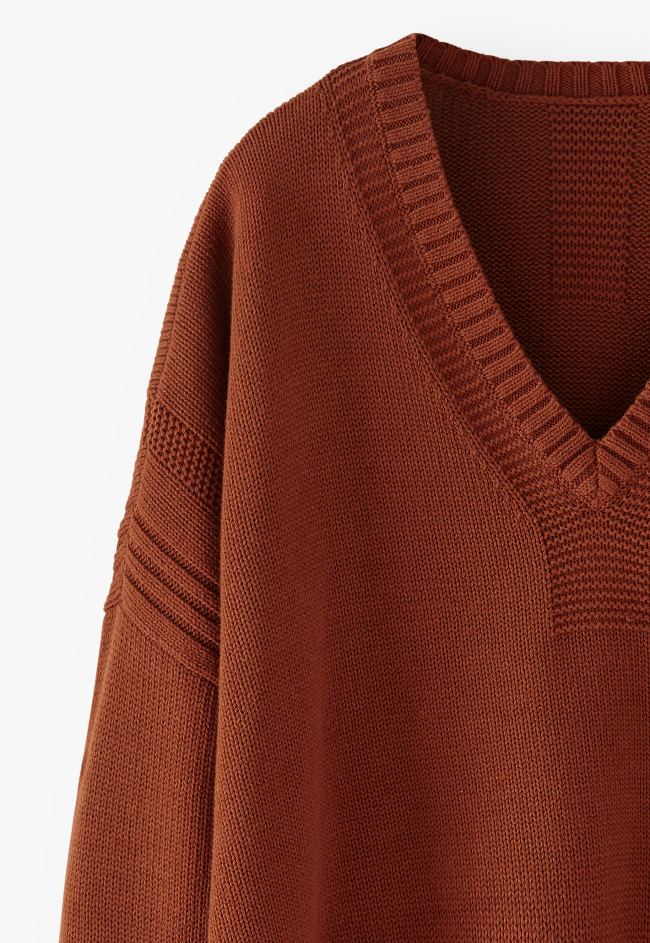 V-neck sweater