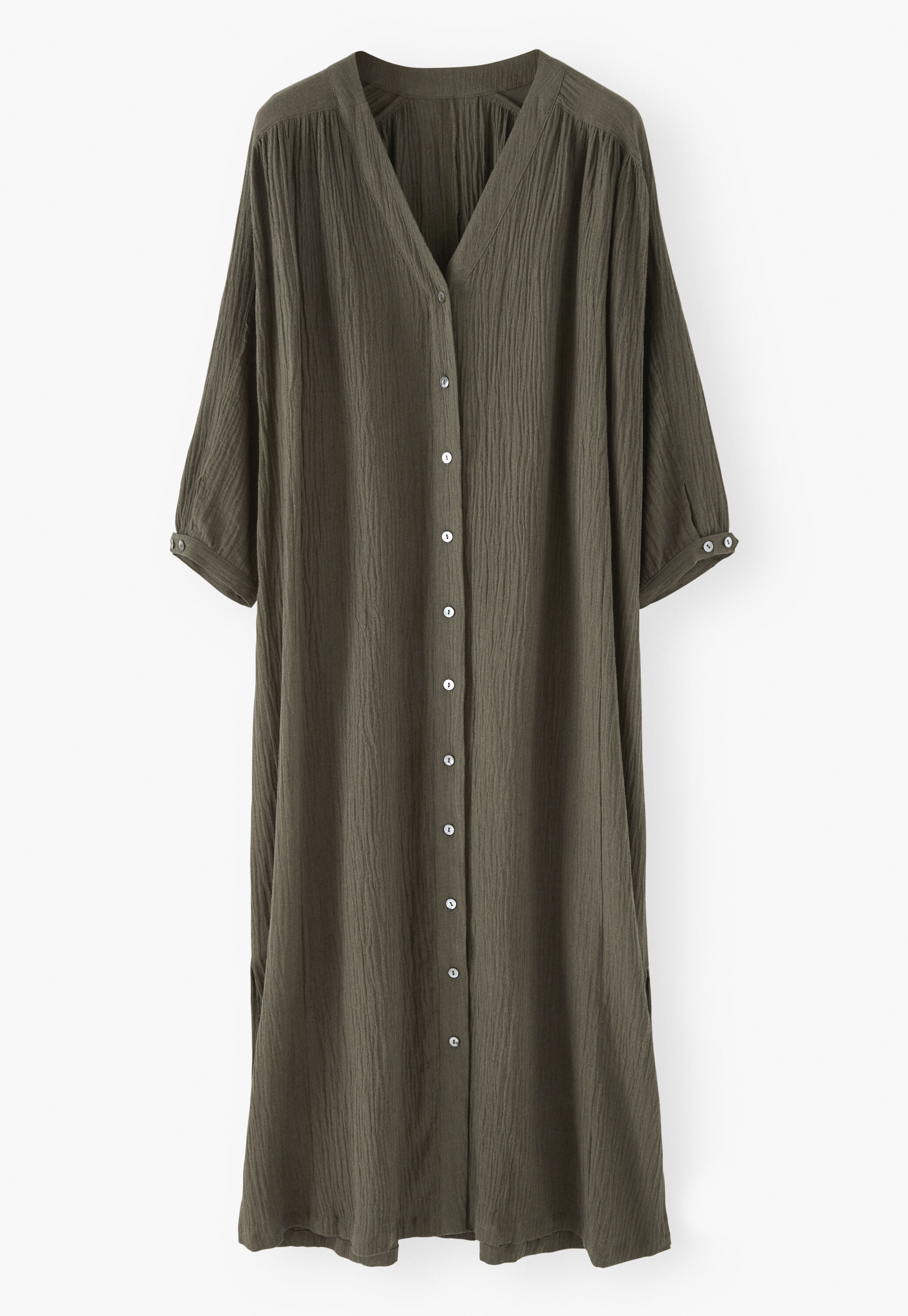 Button-through dress