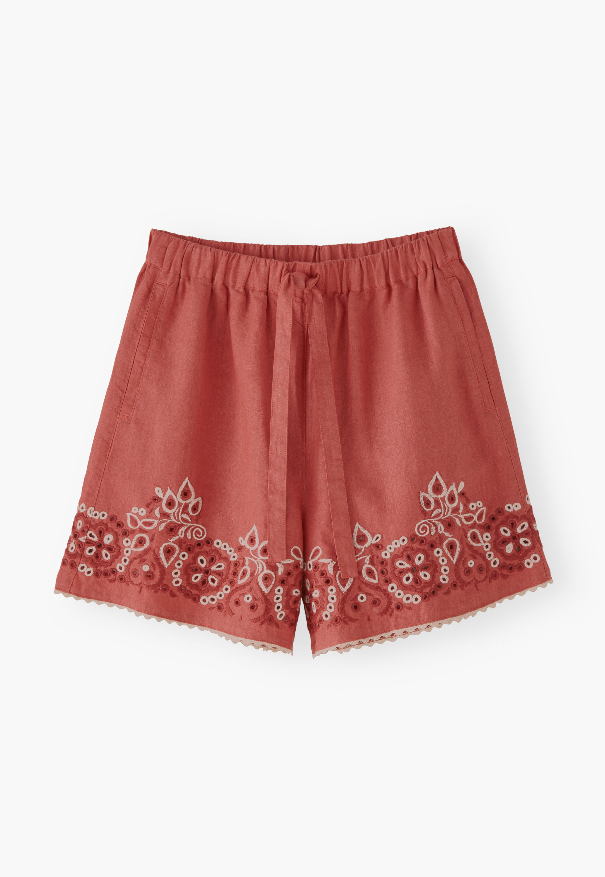 Broderie shorts