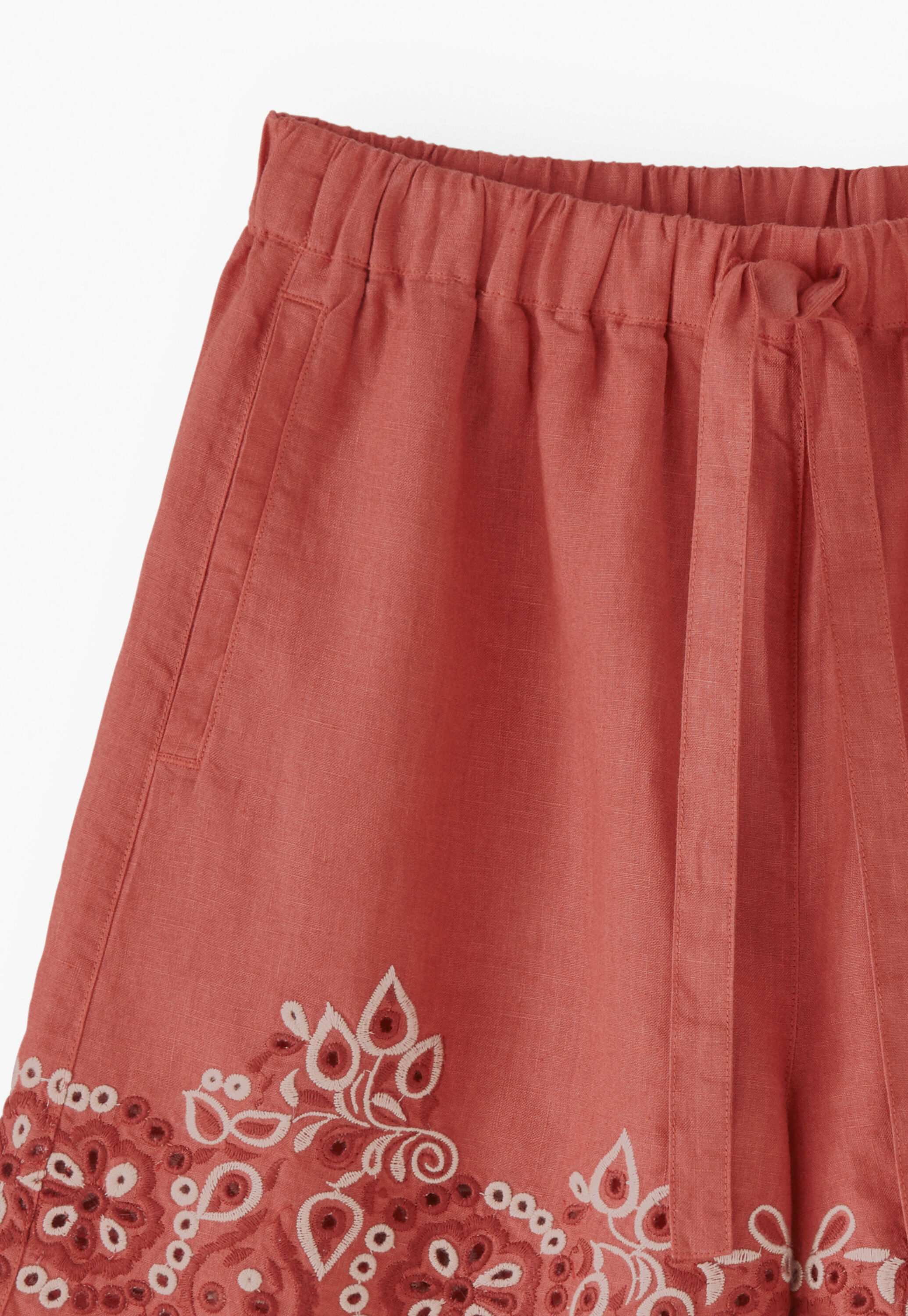 Broderie shorts