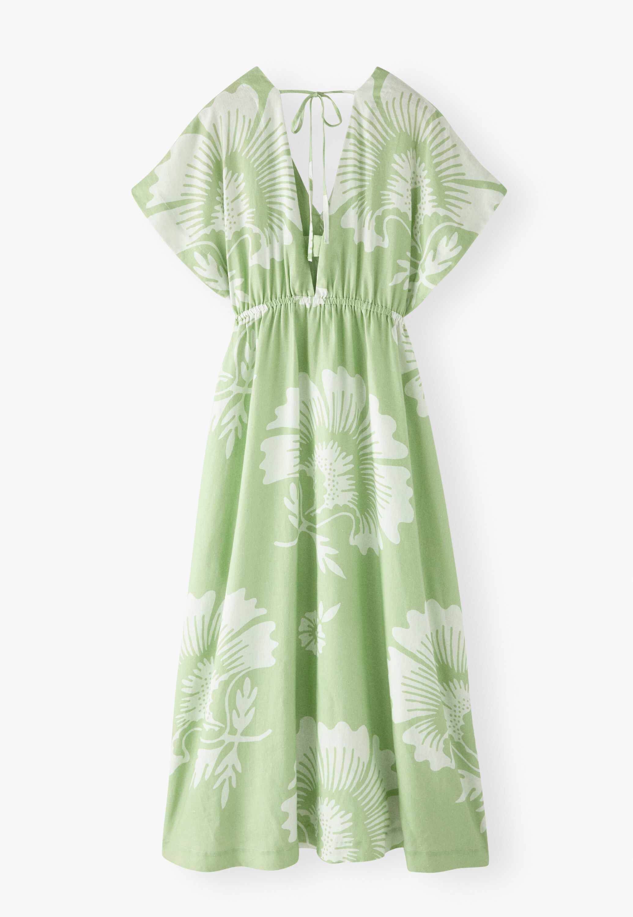 Printed maxi-dress