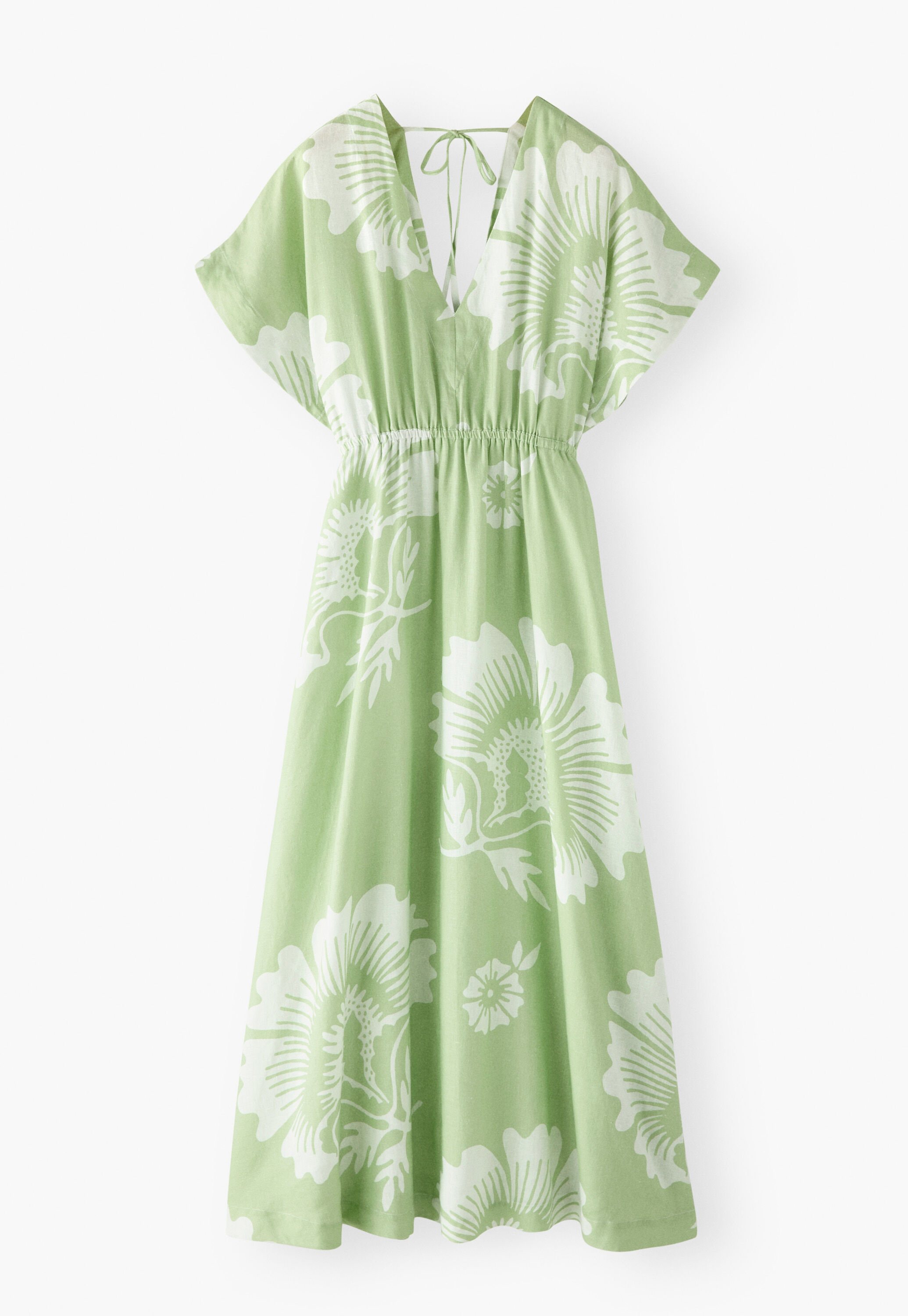 Printed maxi-dress
