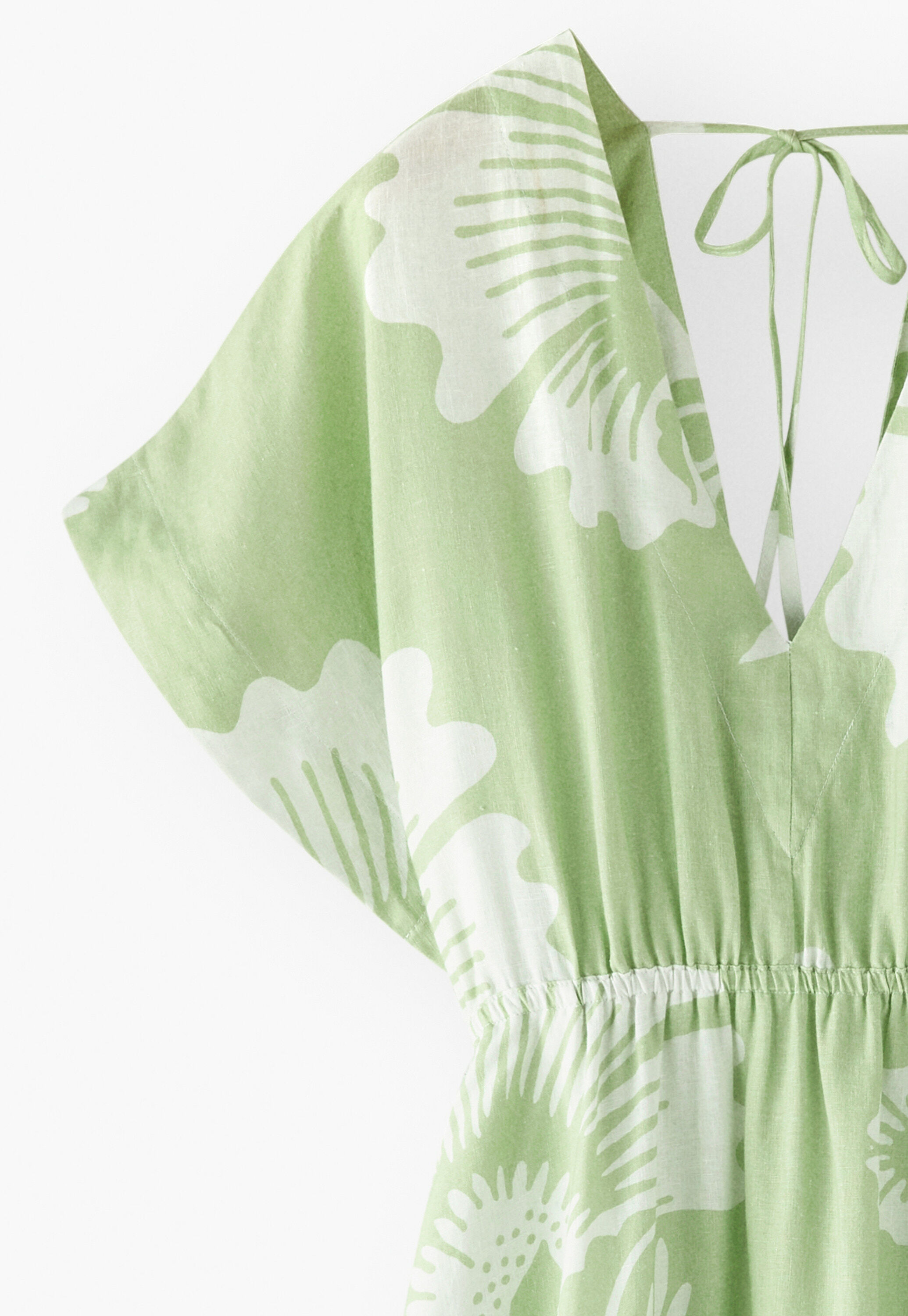 Printed maxi-dress