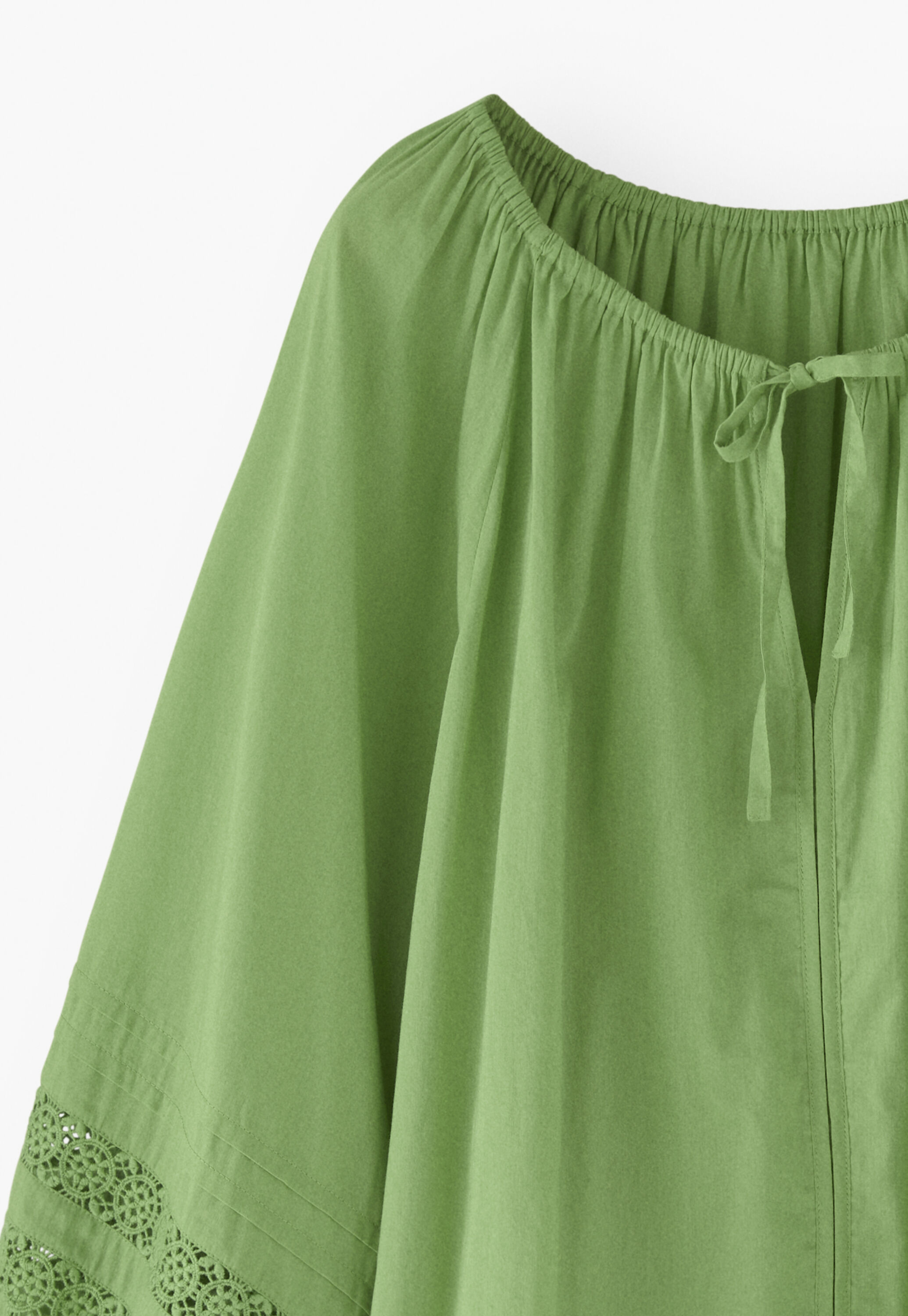 Gathered blouse