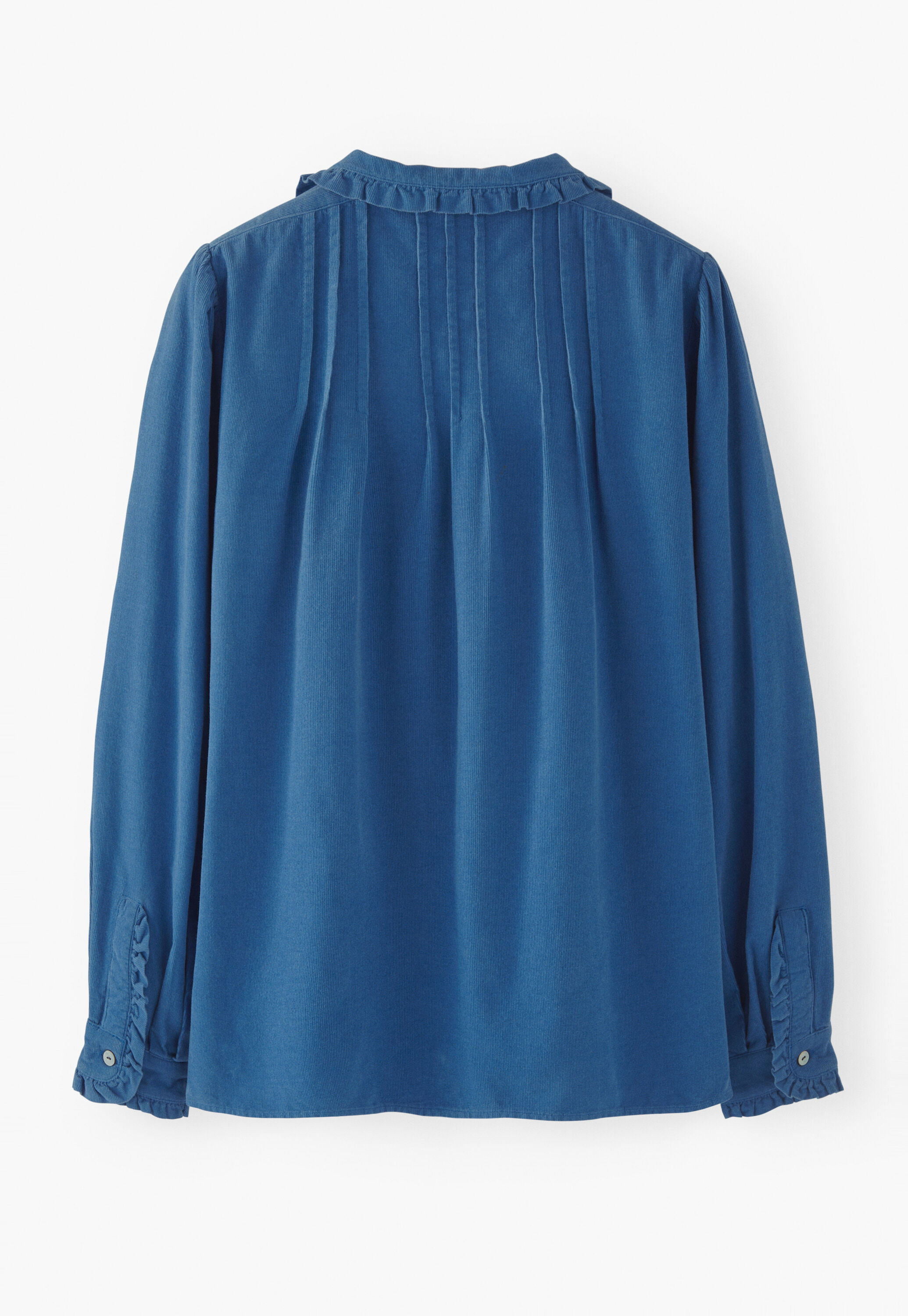 Cord pleated blouse