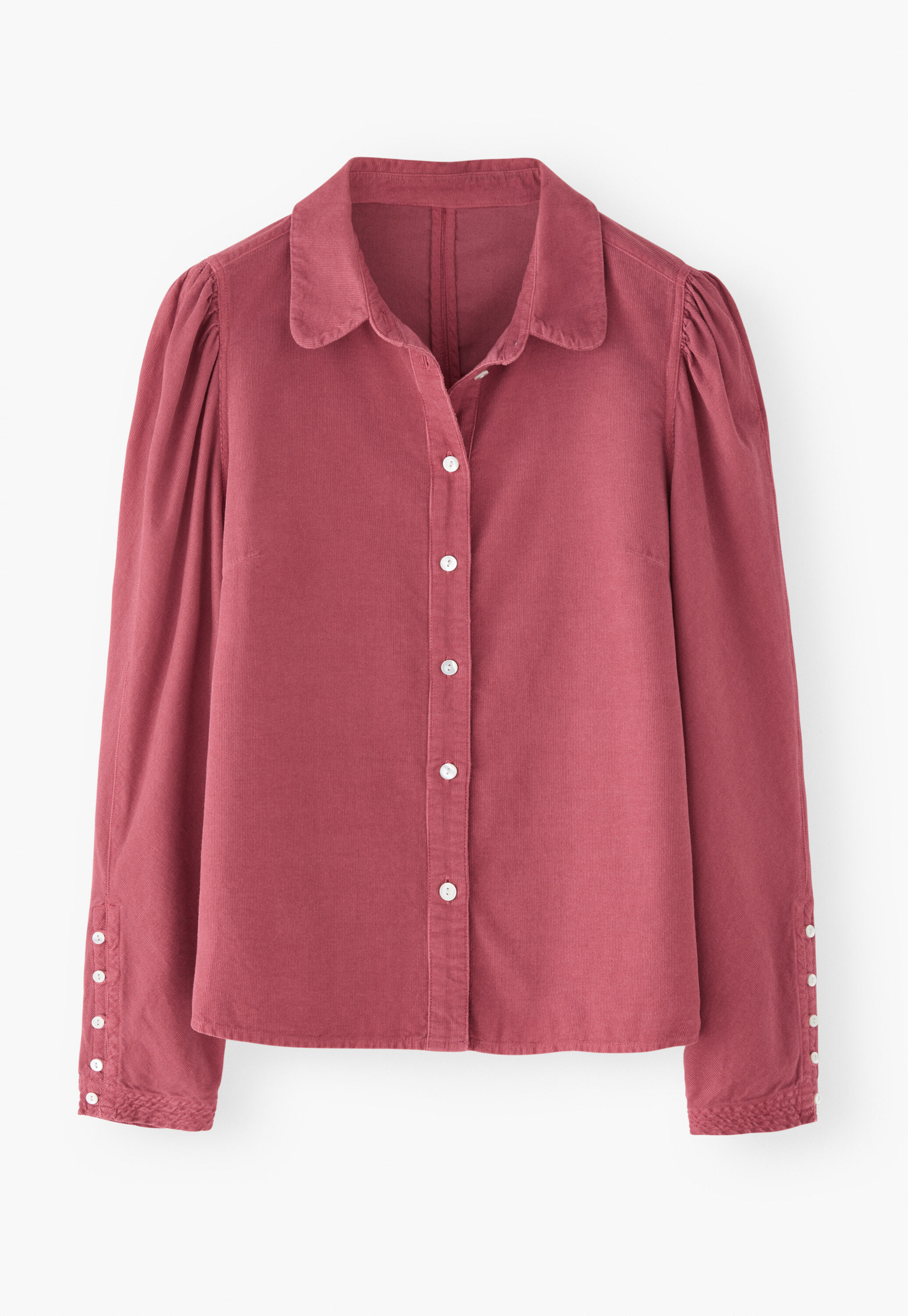 Button-through blouse
