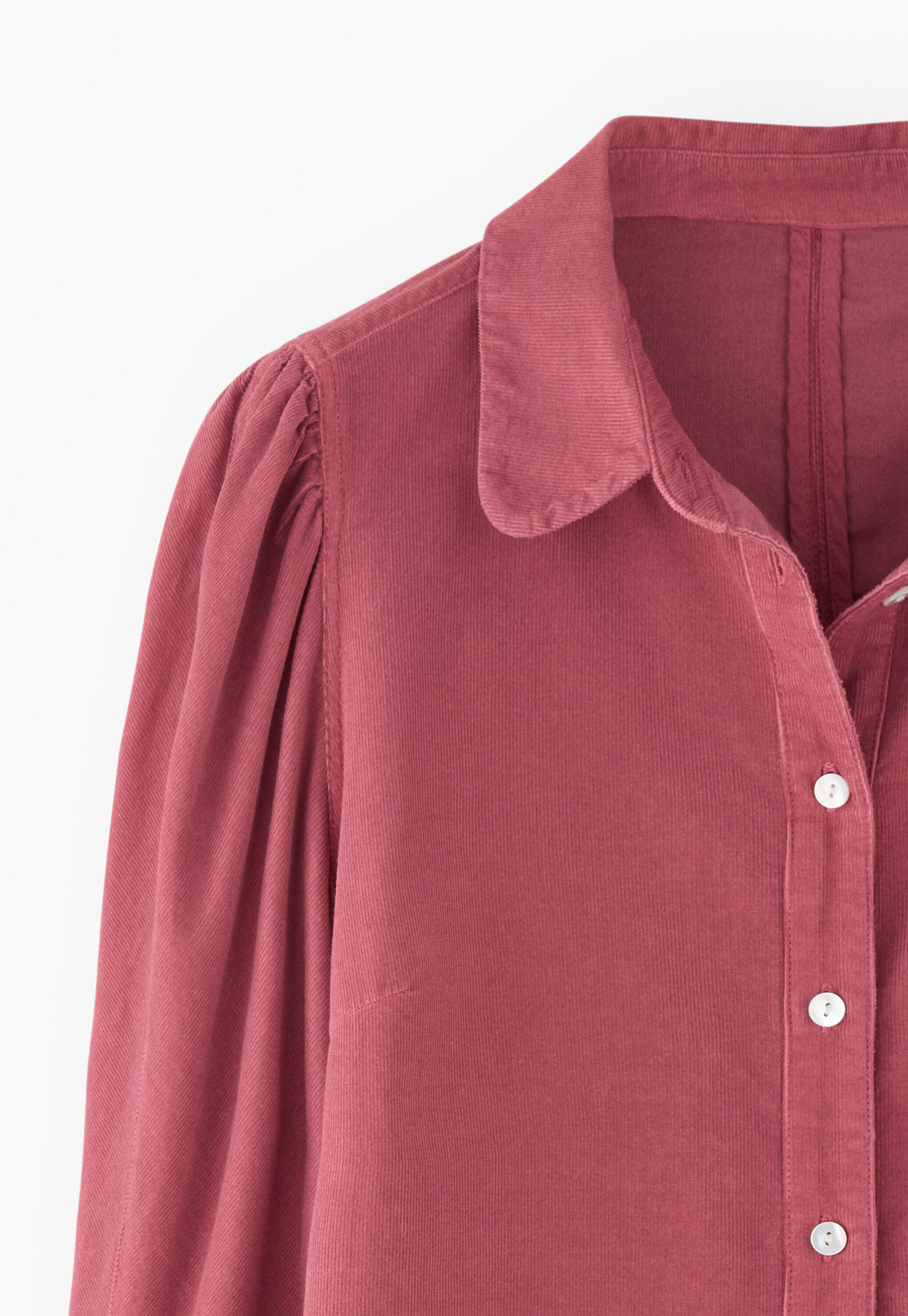 Button-through blouse