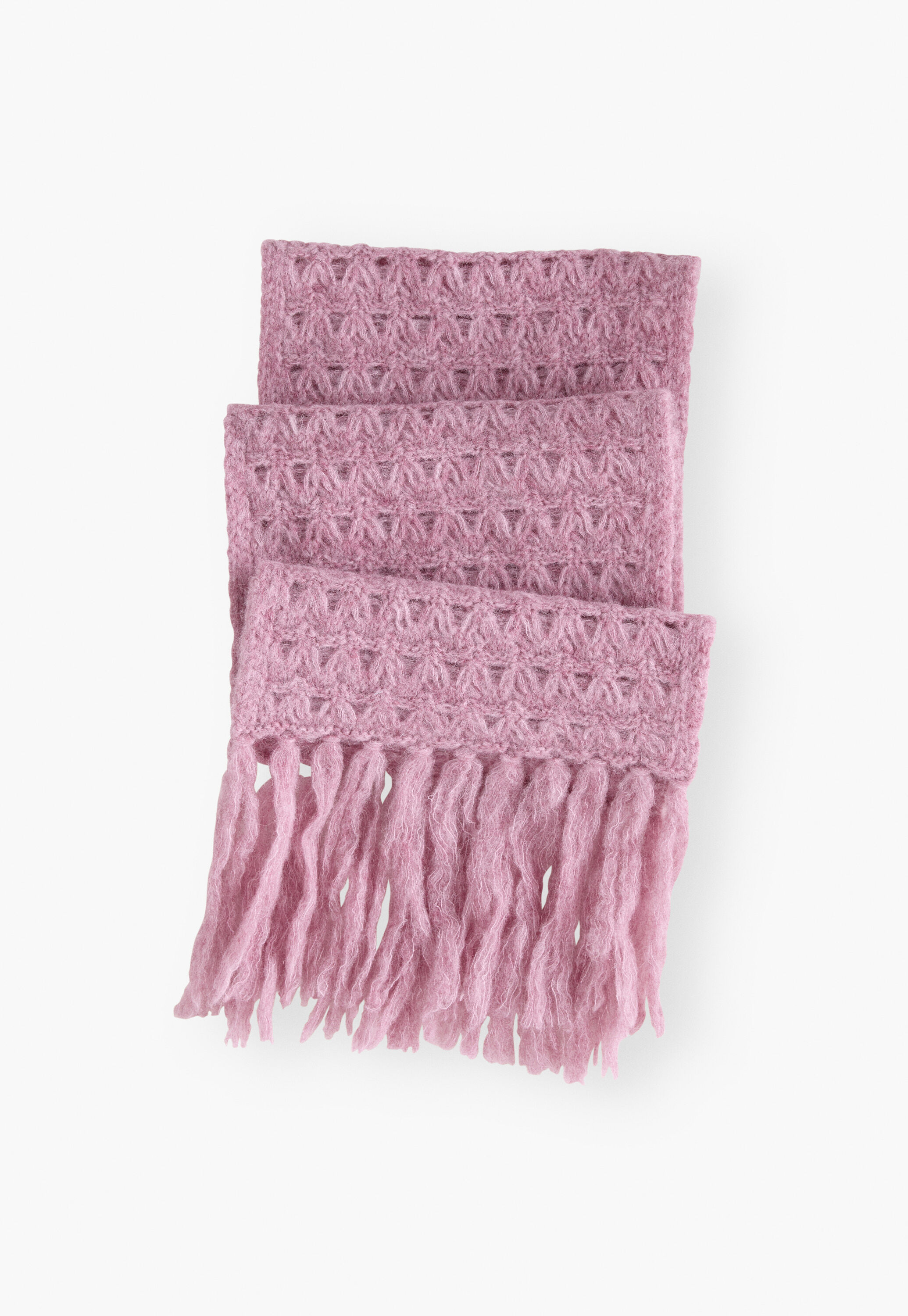 Crochet stitch scarf