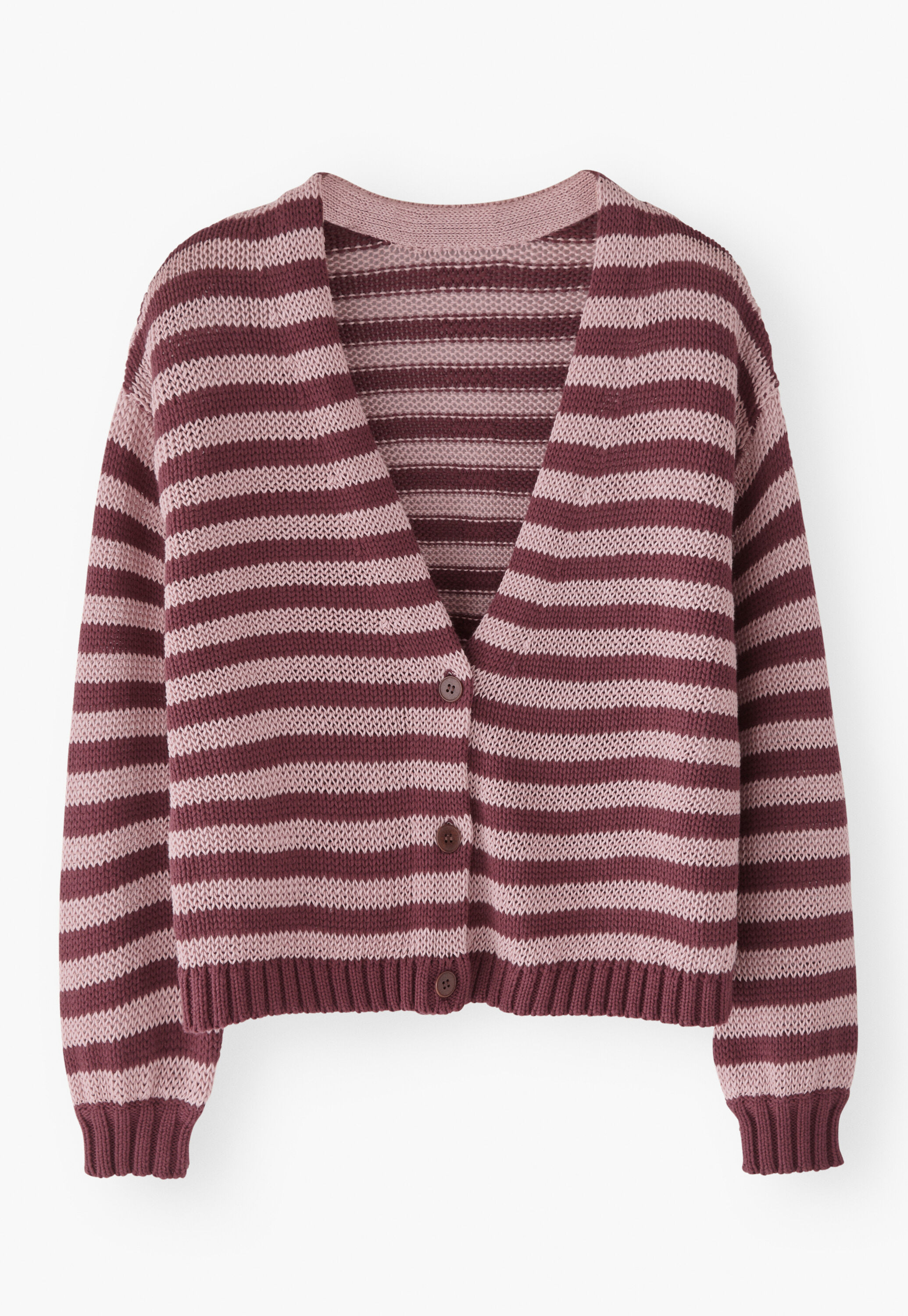 Striped cardigan