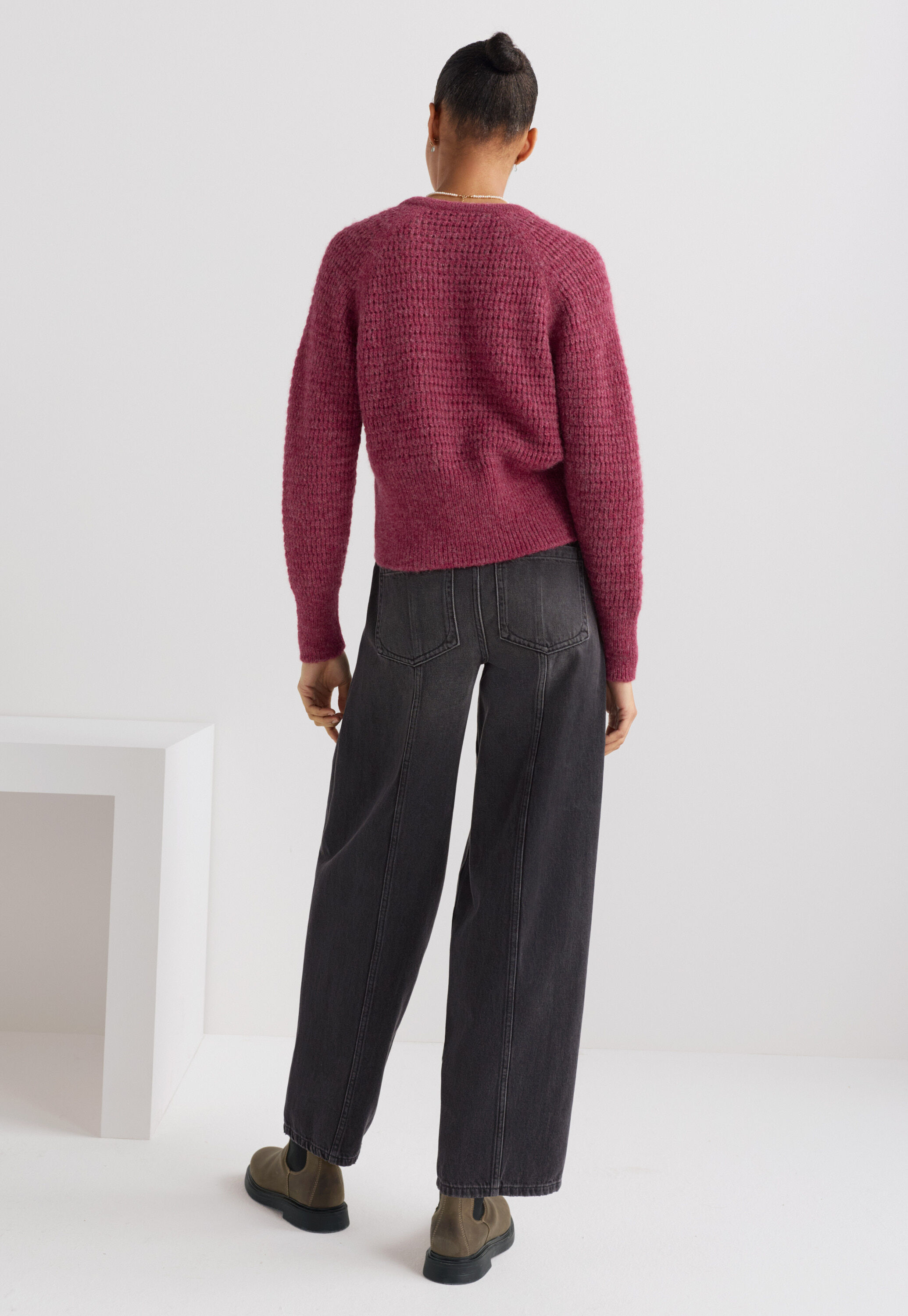 Button-through cardigan
