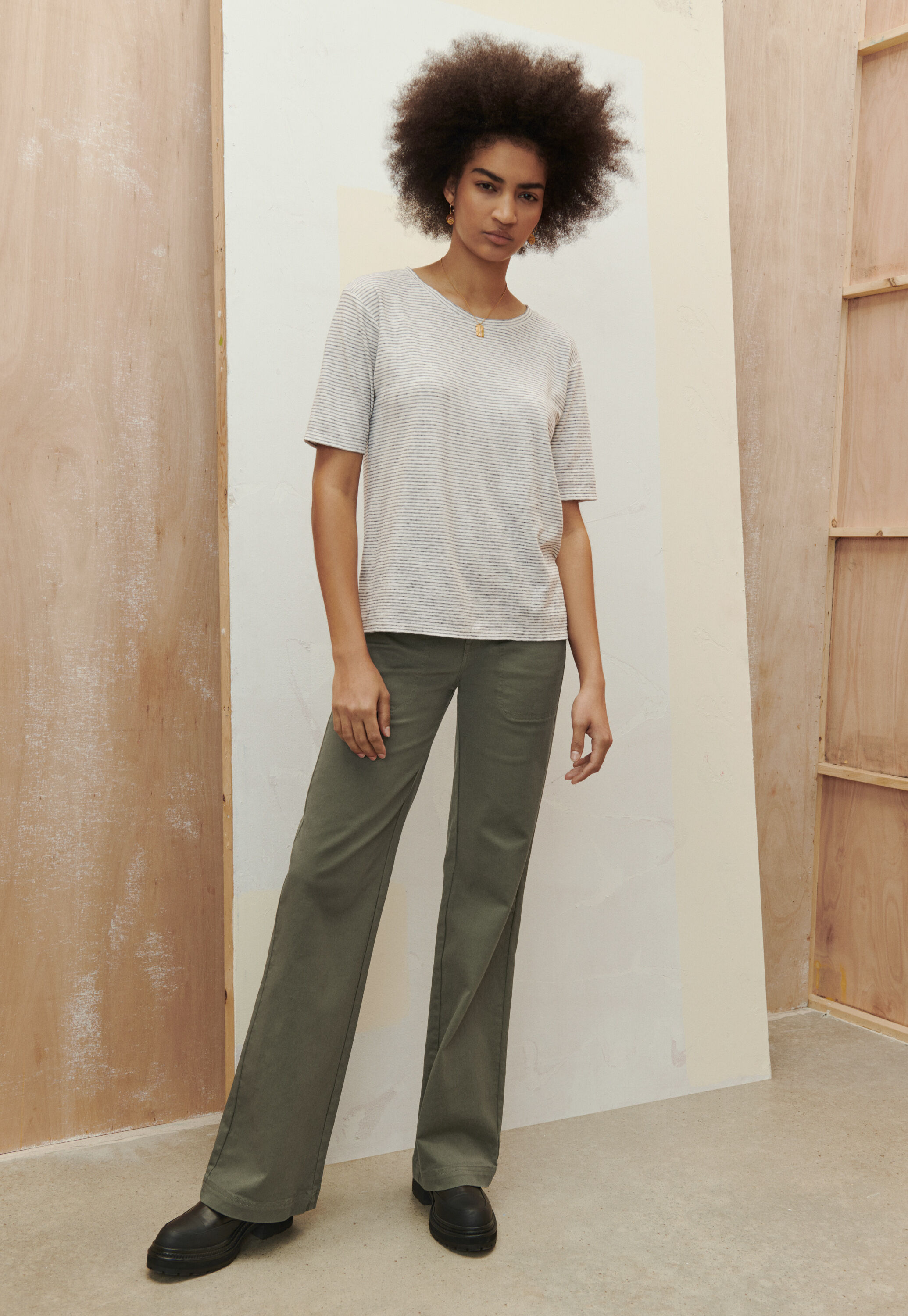 Flared trouser
