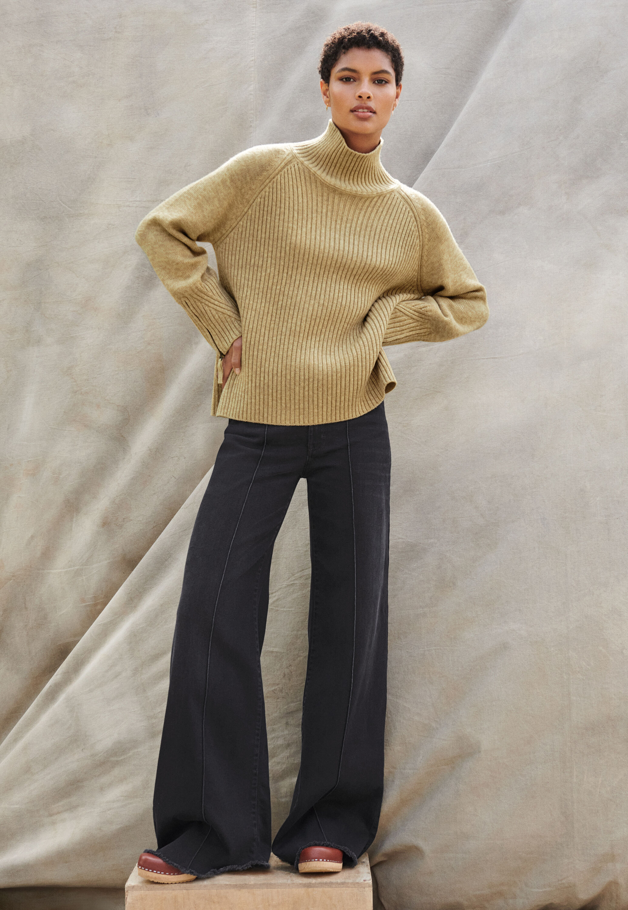 Flared jeans