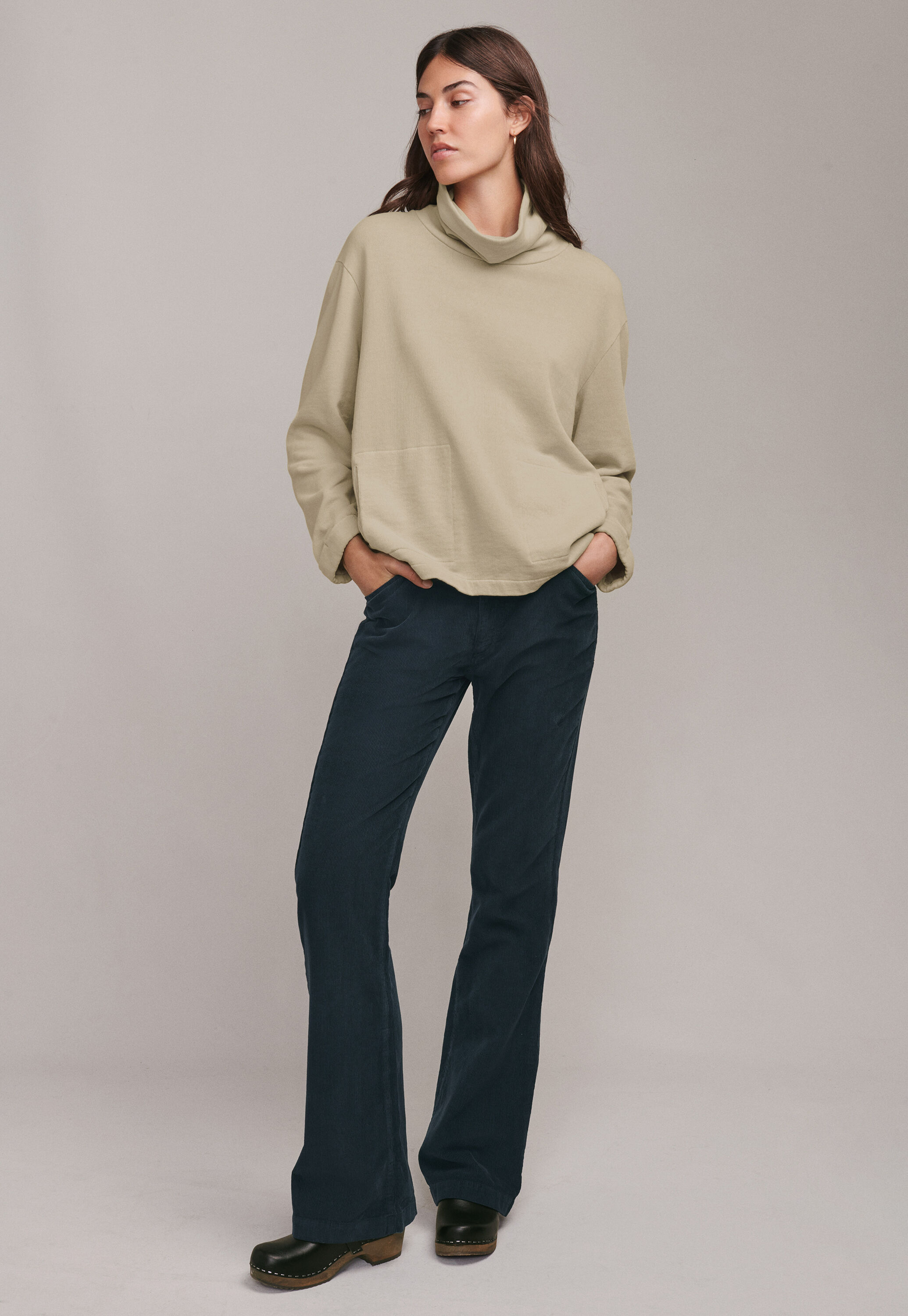 Flared trousers