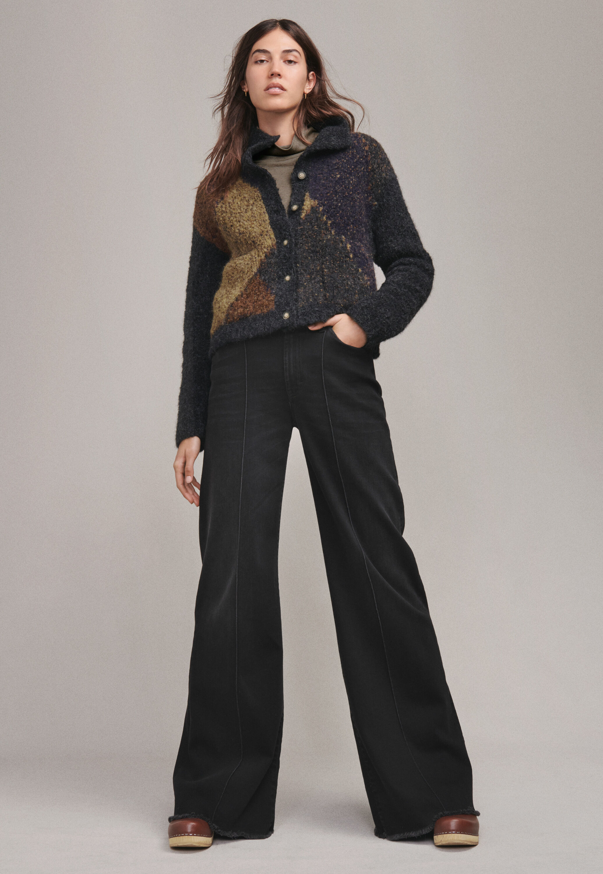 Boucl&eacute; jacket