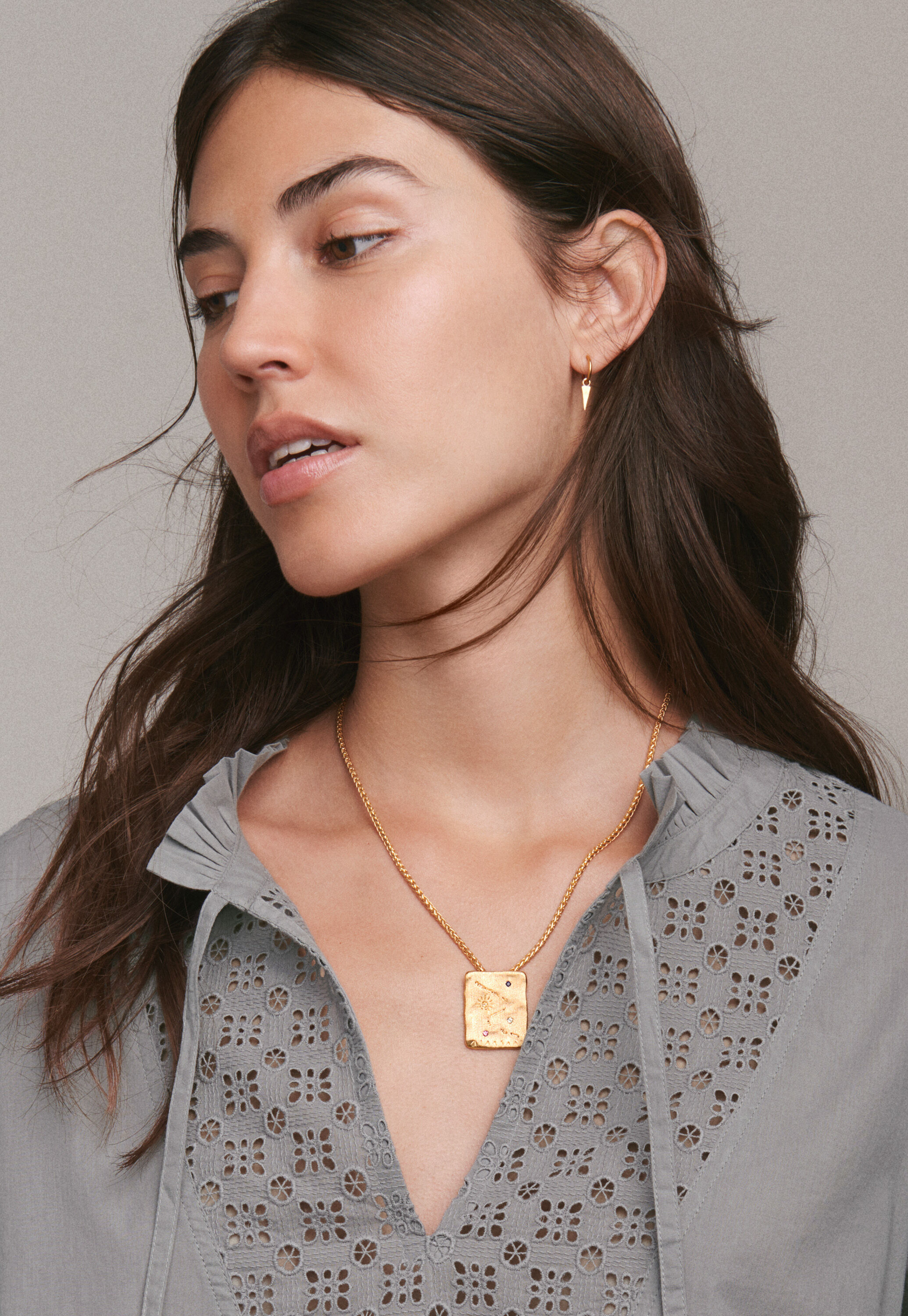 Drop earrings