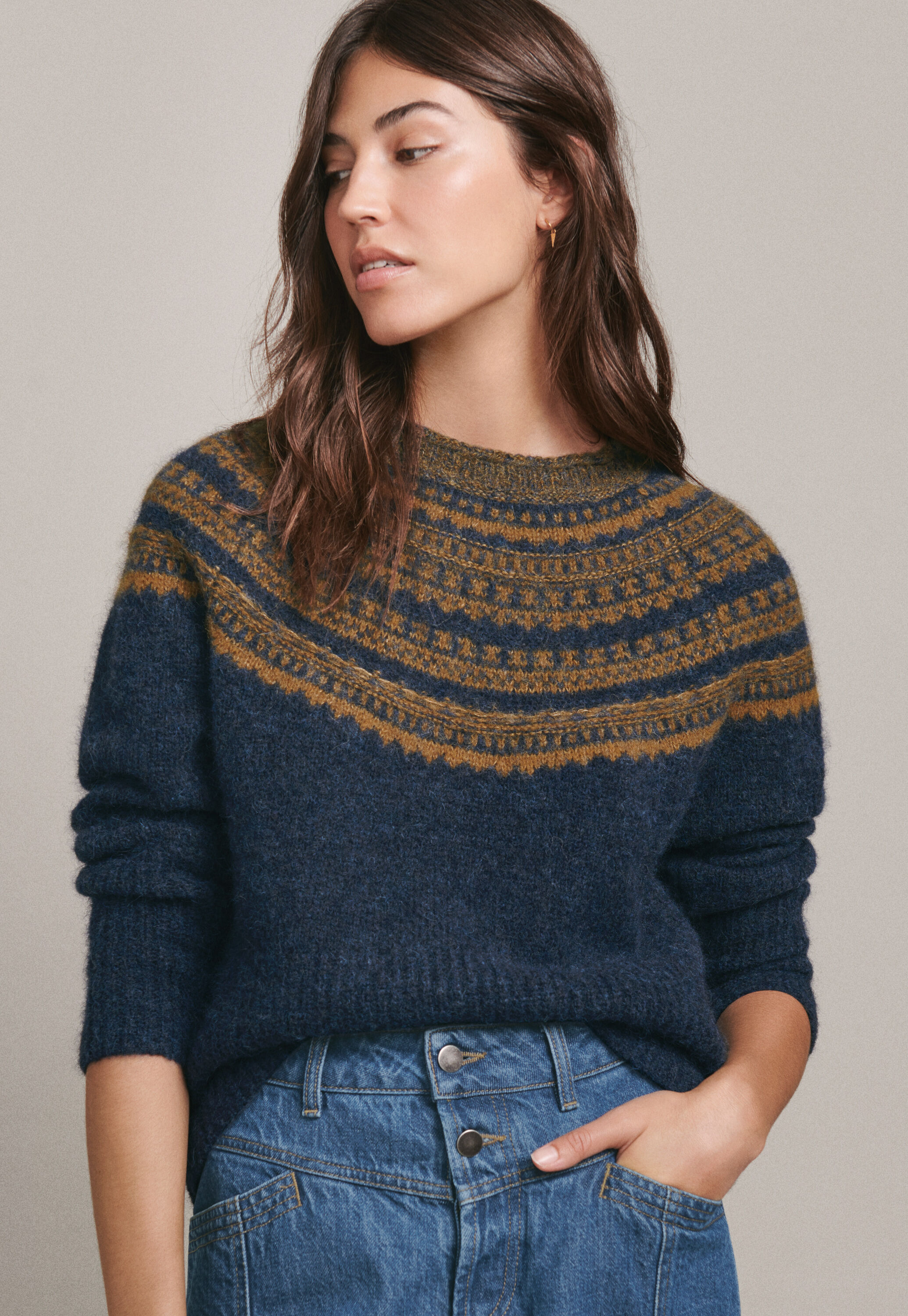 Fair Isle sweater