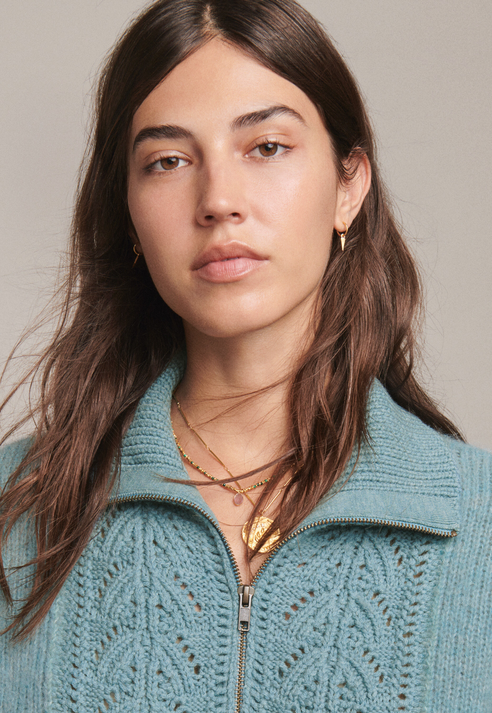 Drop earrings