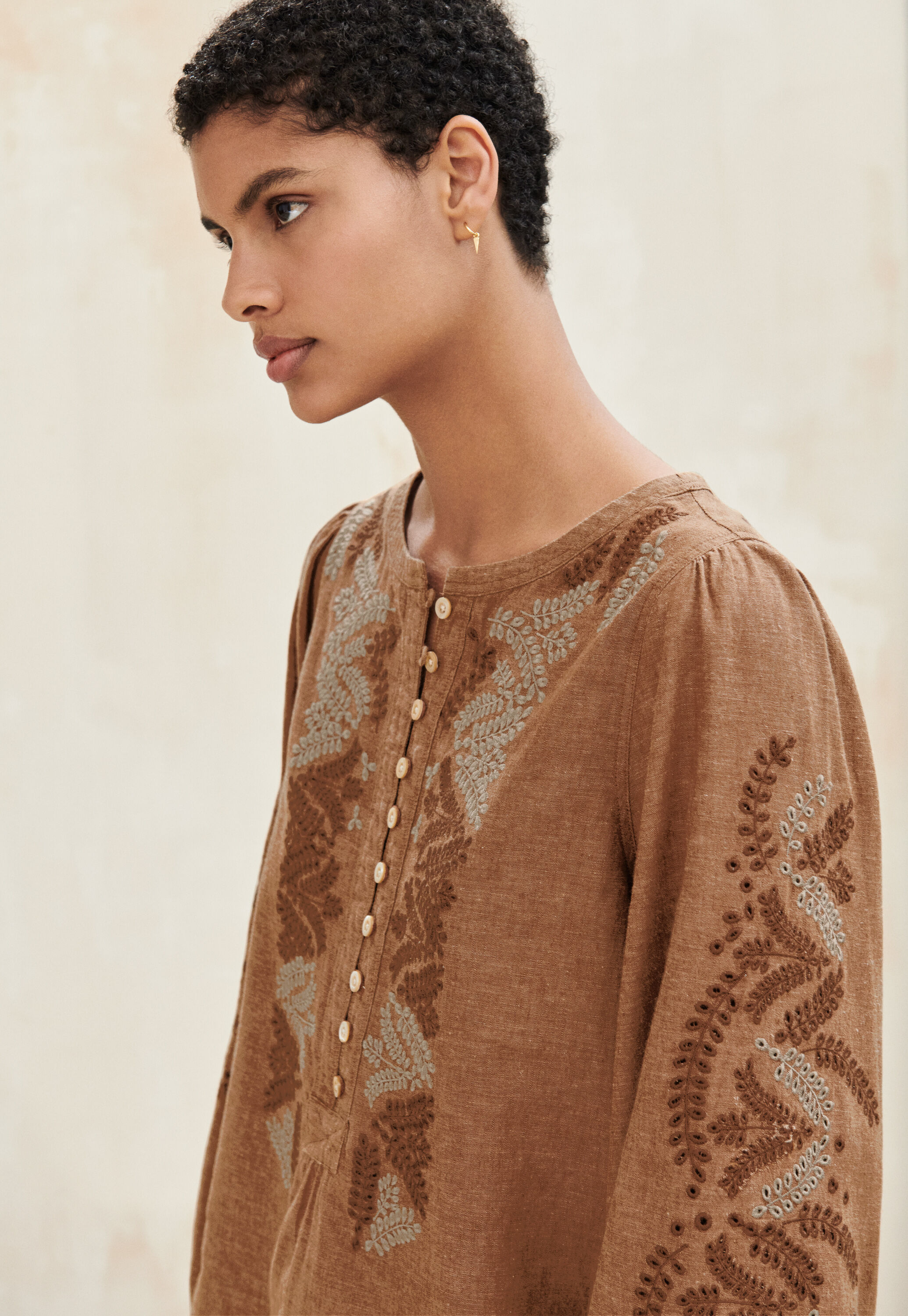 Embroidered blouse