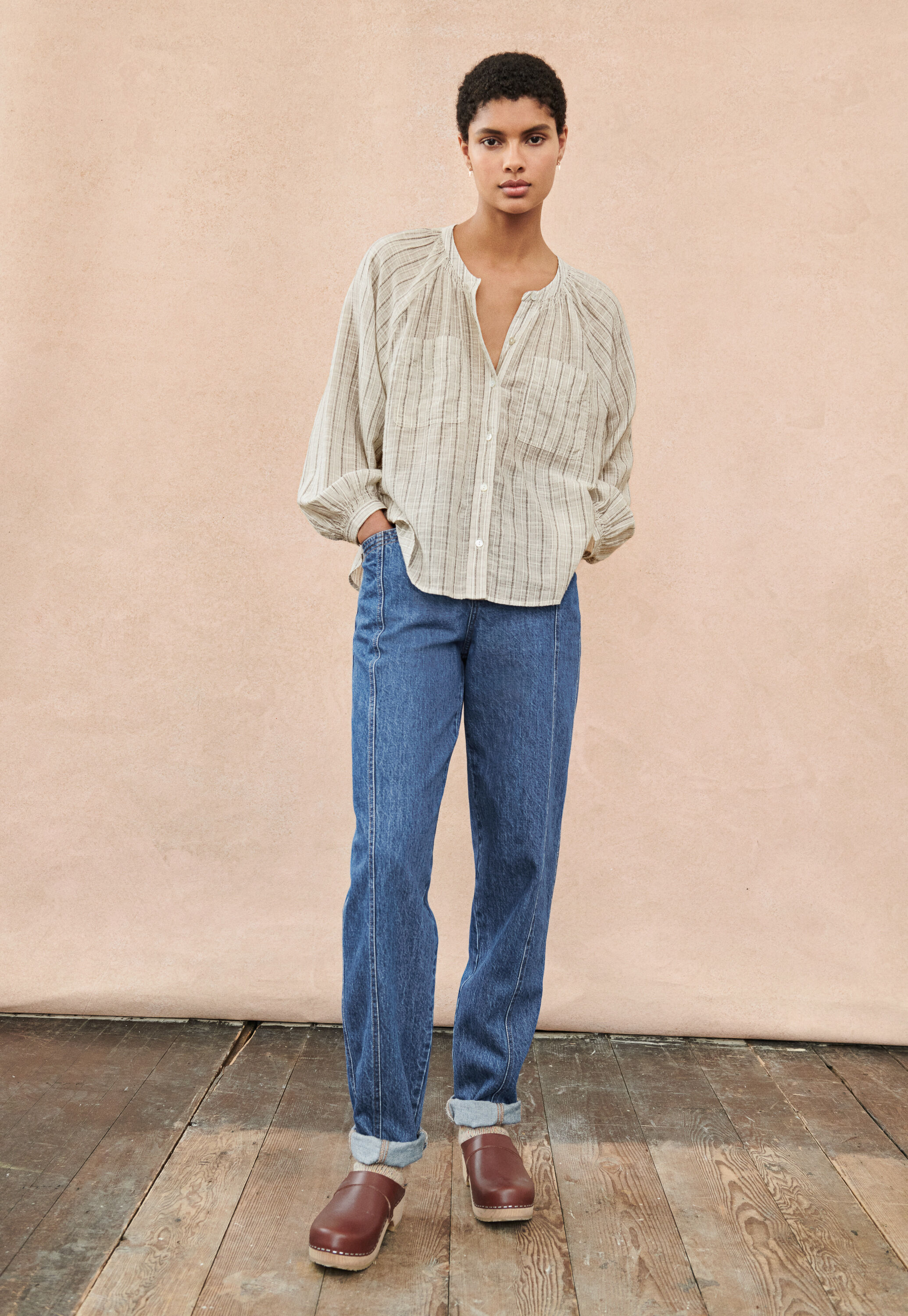 Striped blouse