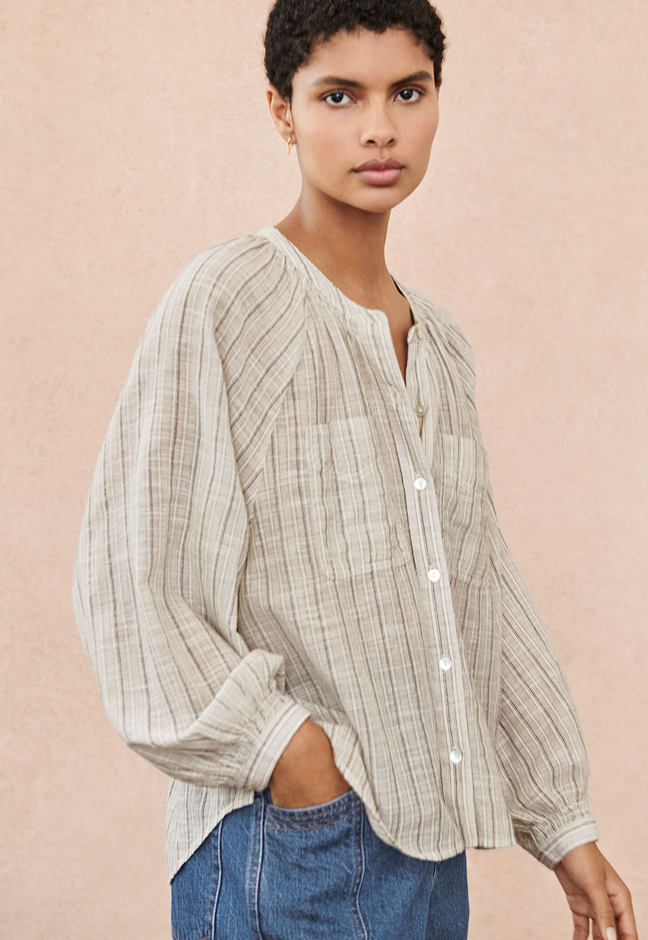 Striped blouse