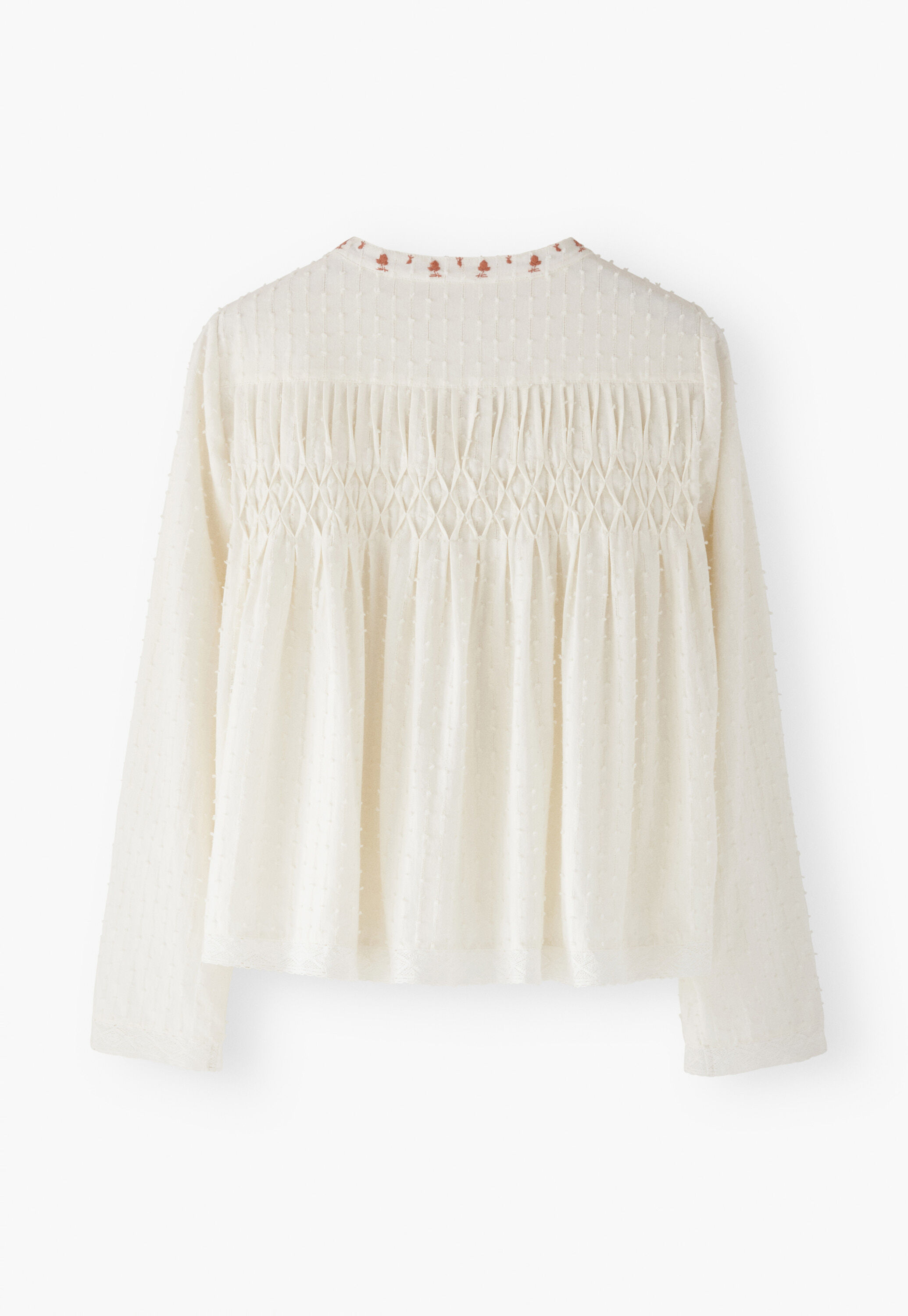 Smocked blouse