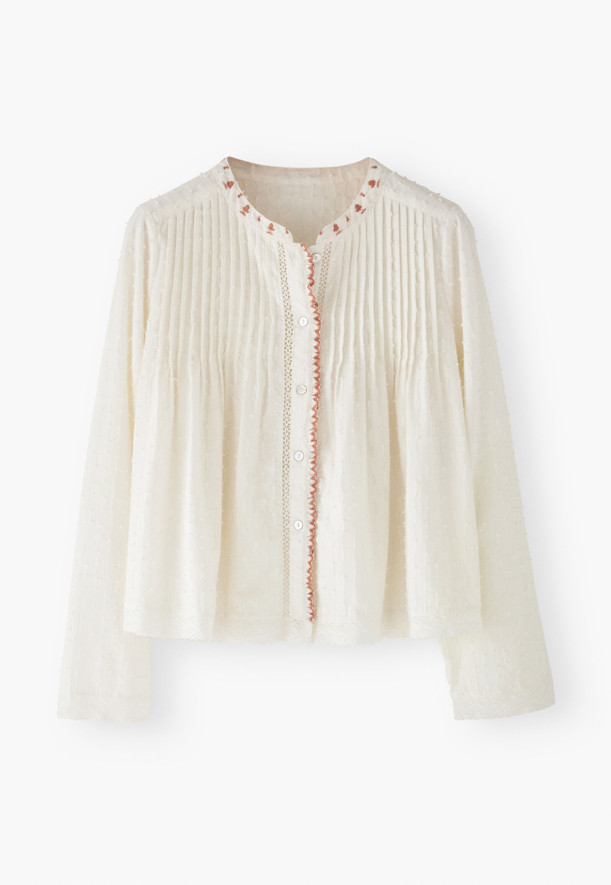 Smocked blouse