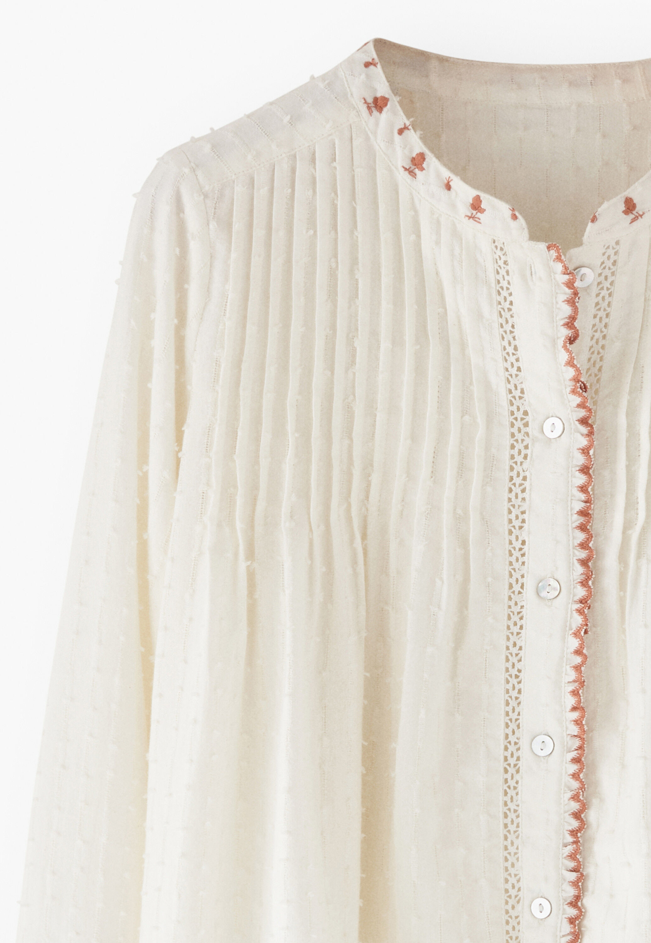 Smocked blouse