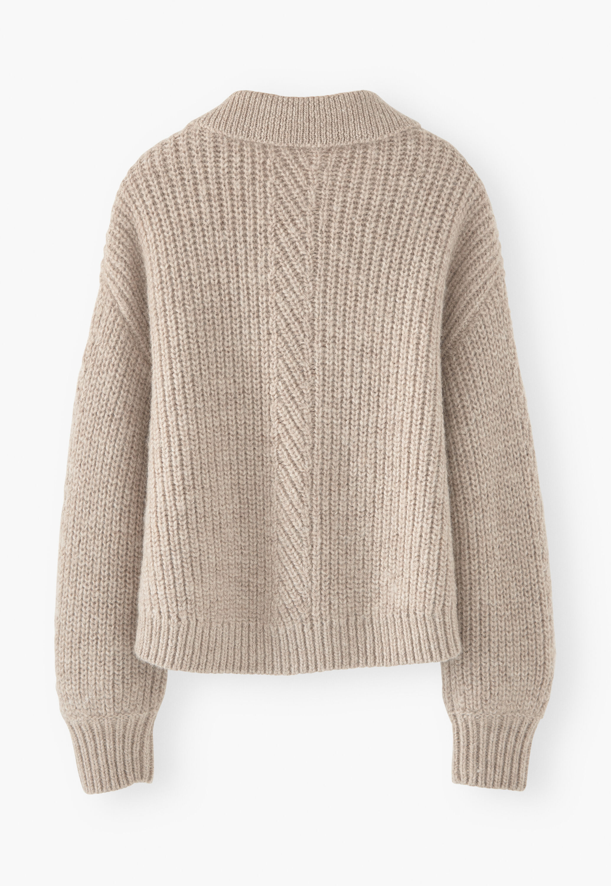 Collared cardigan