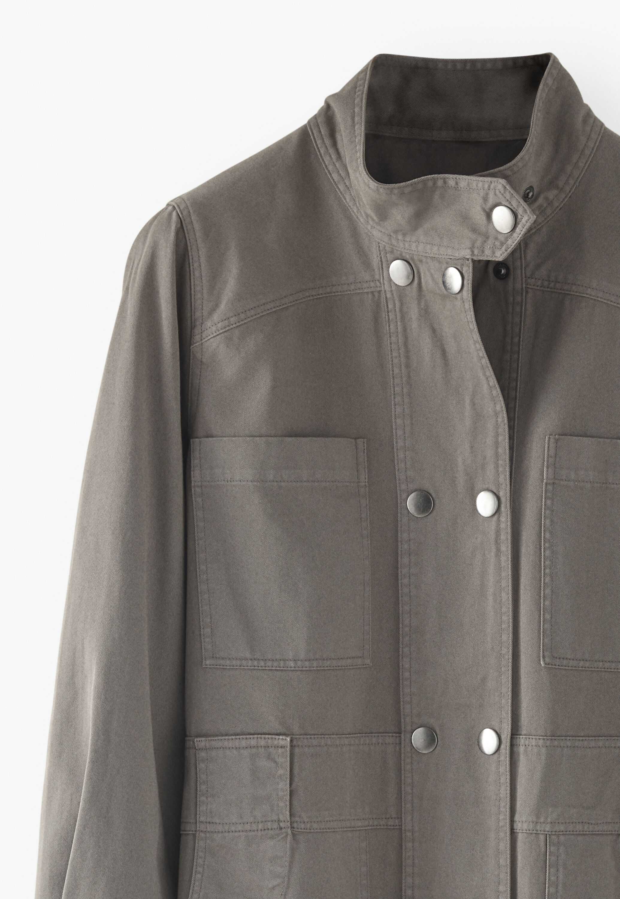 Utility shift-dress