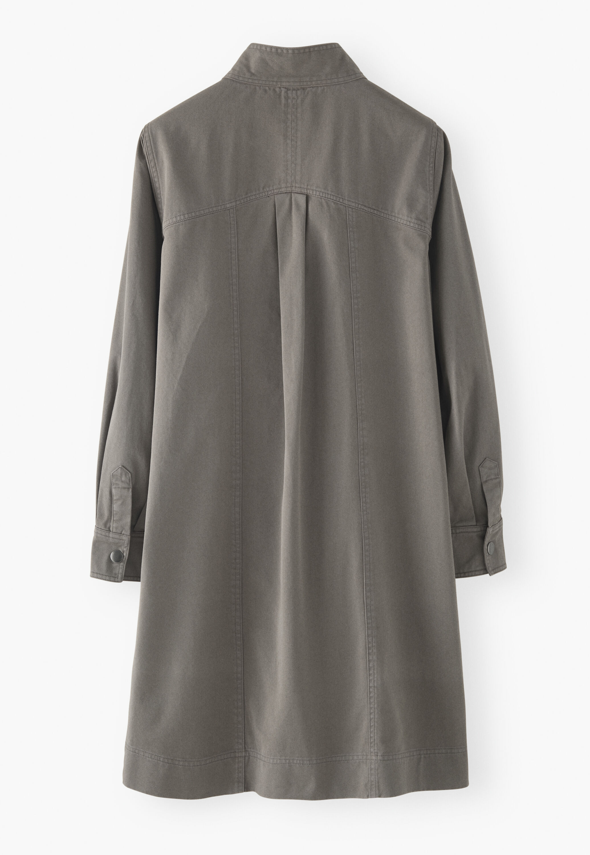 Utility shift-dress