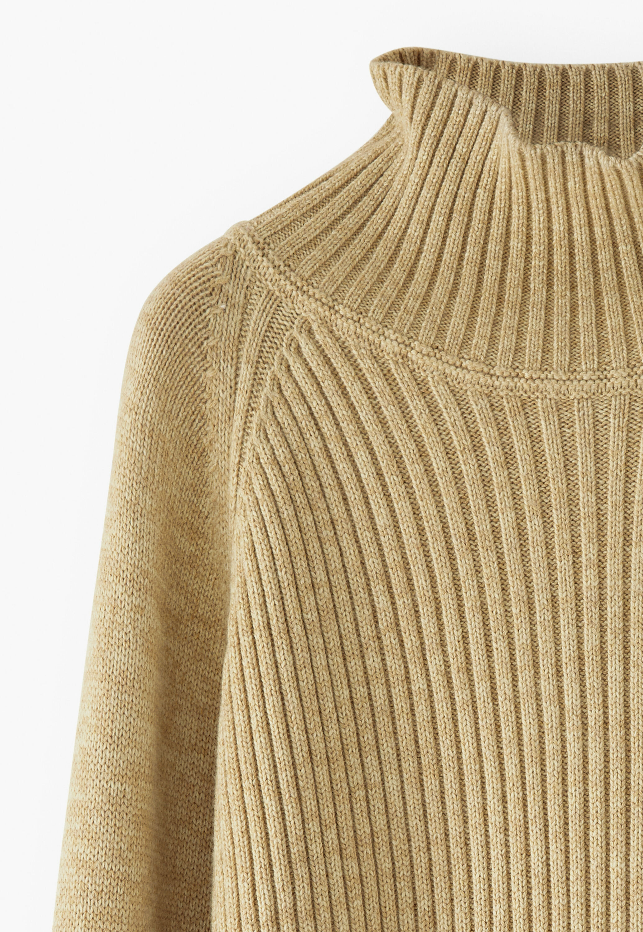 High-neck sweater