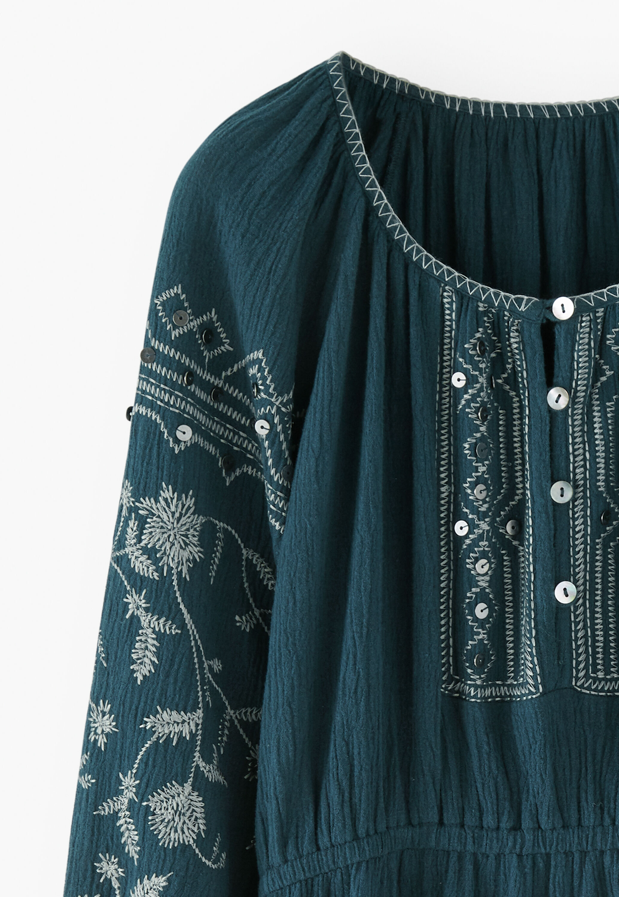 Embroidered dress