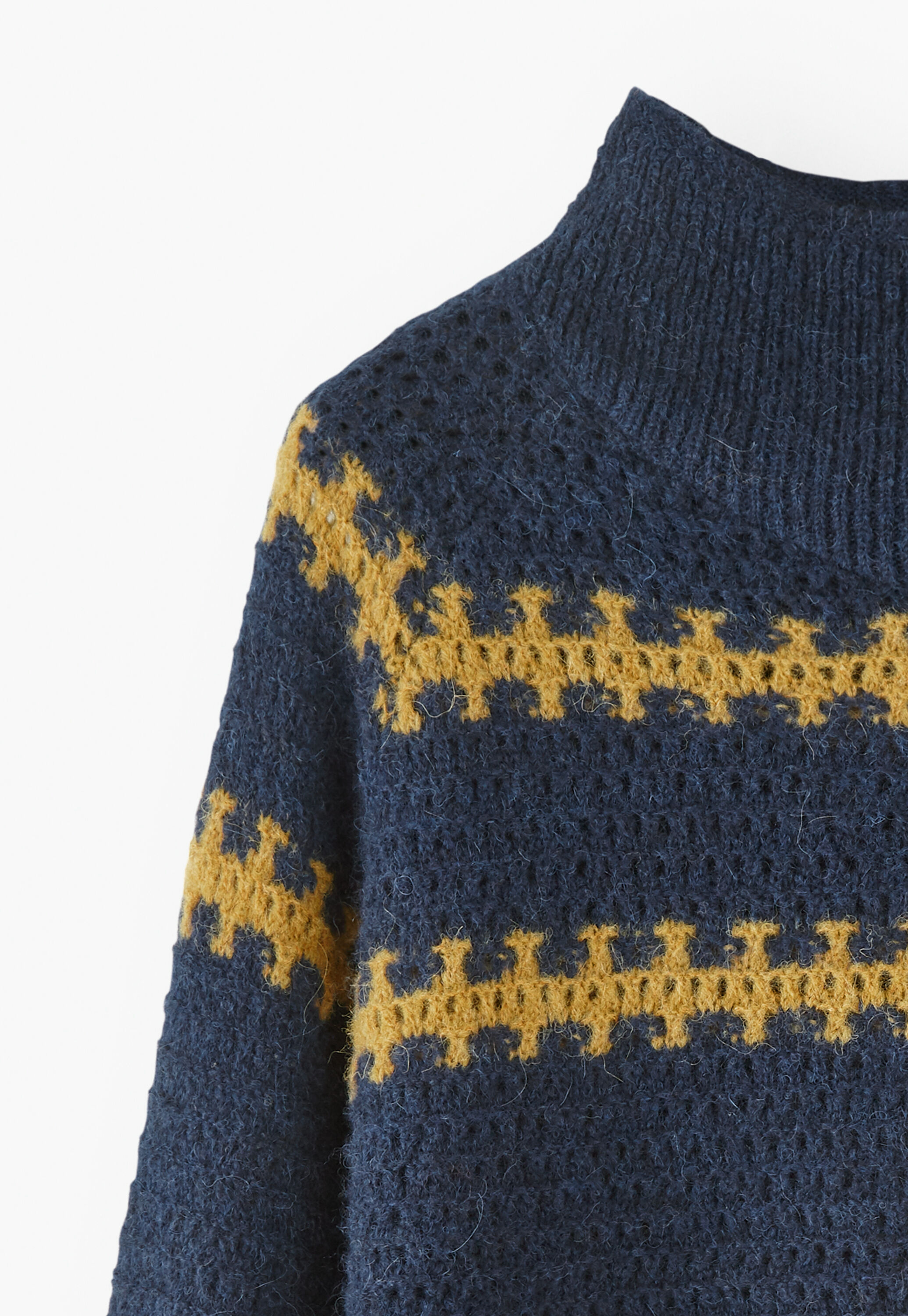 Hand-crochet sweater