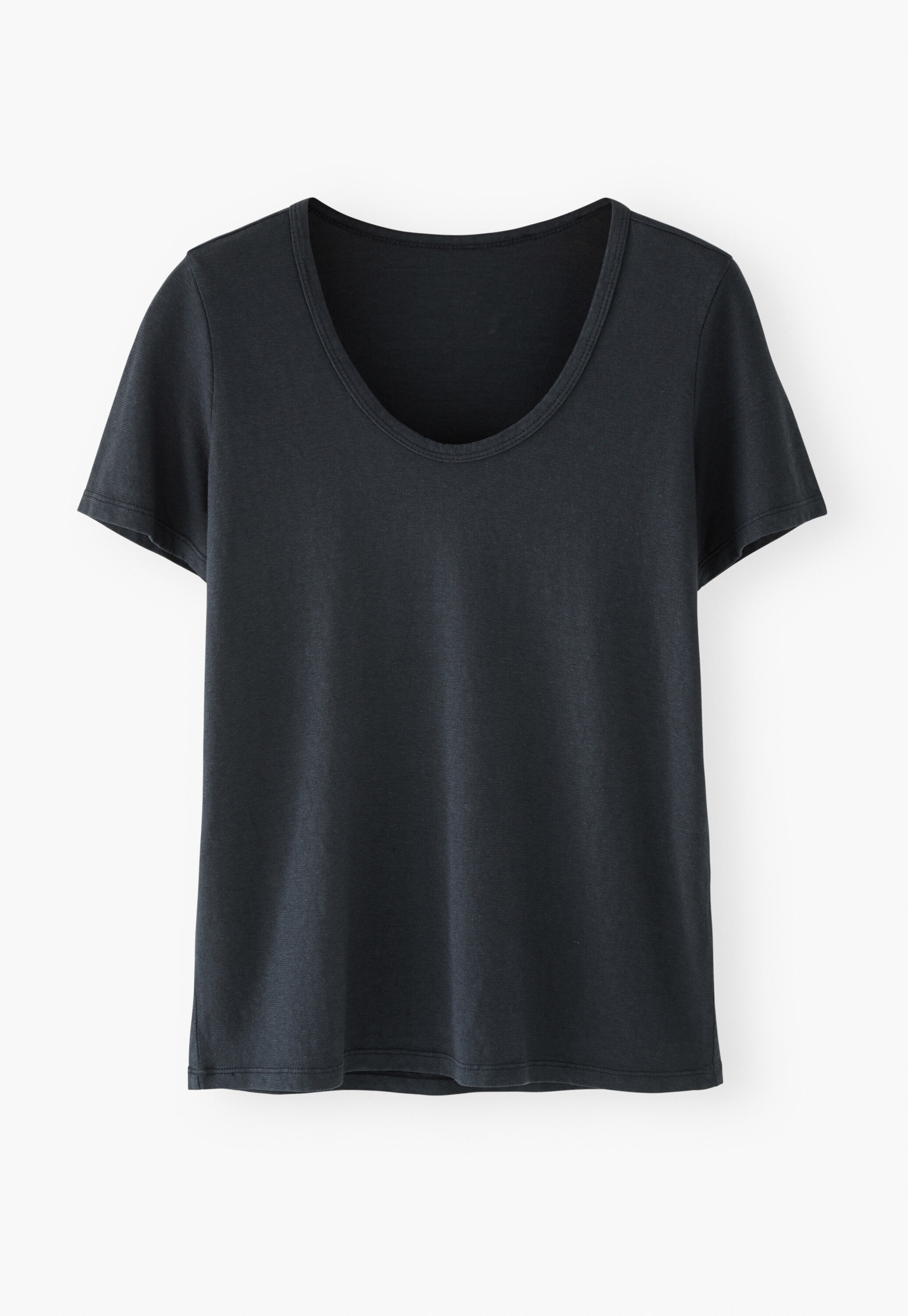 Scoop-neck T-shirt