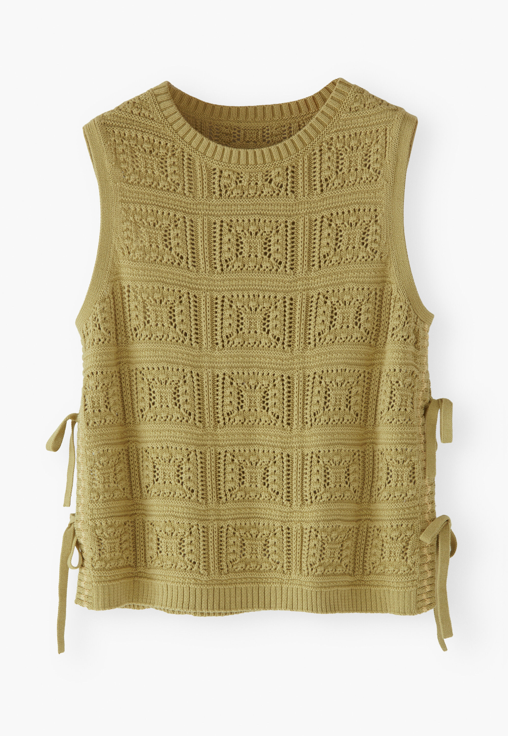 Crochet-stitch sweater