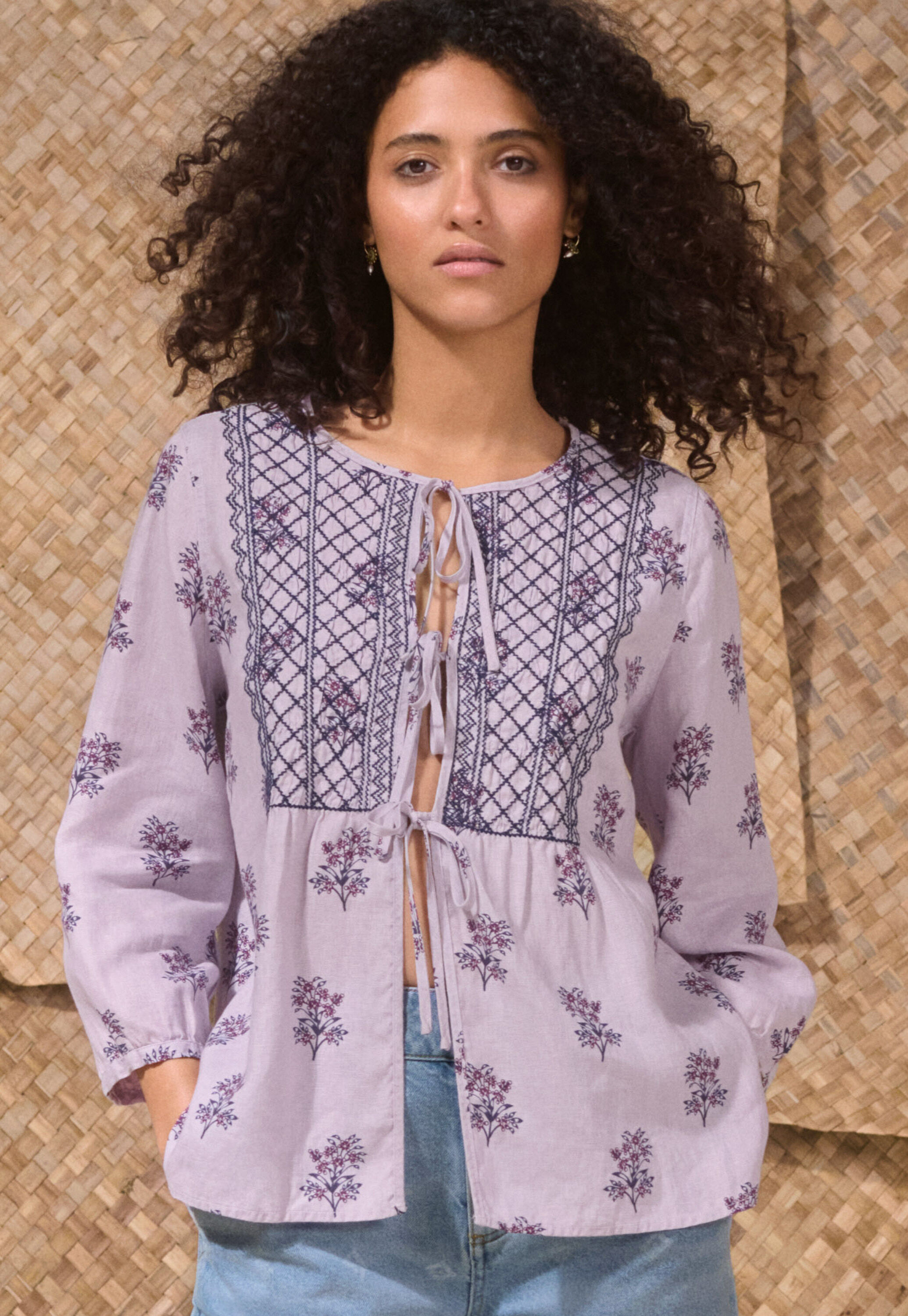 Embroidered blouse