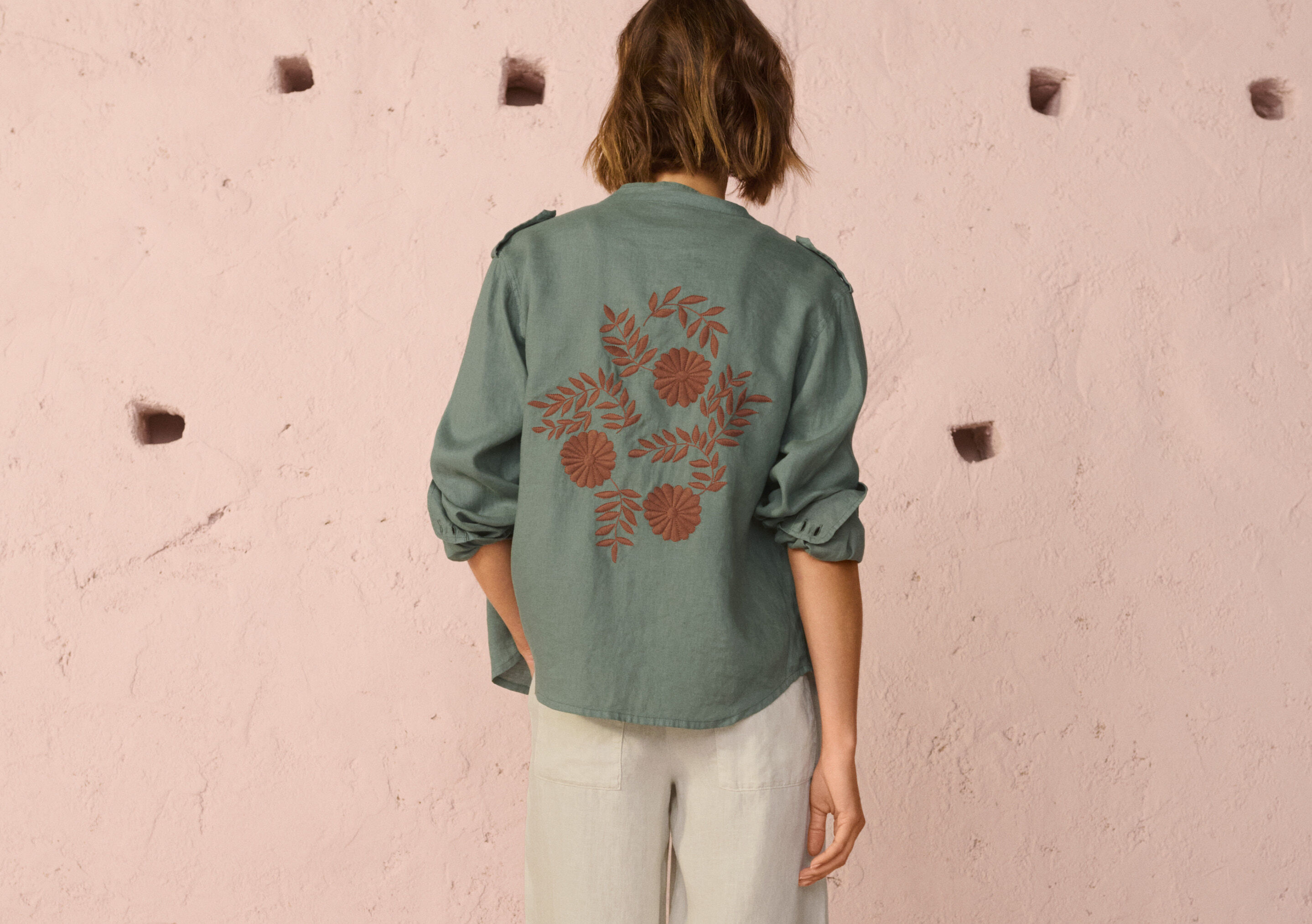 Embroidered blouse